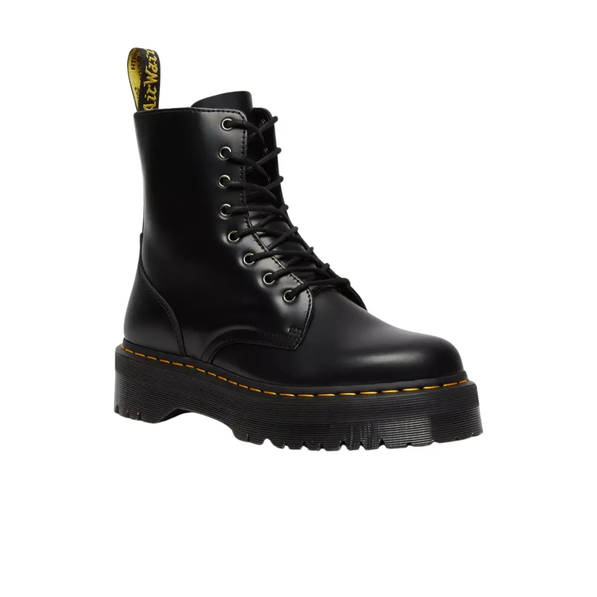 Bota Jadon Mujer con Plataforma de Cuero Smooth Martens SNOBBY