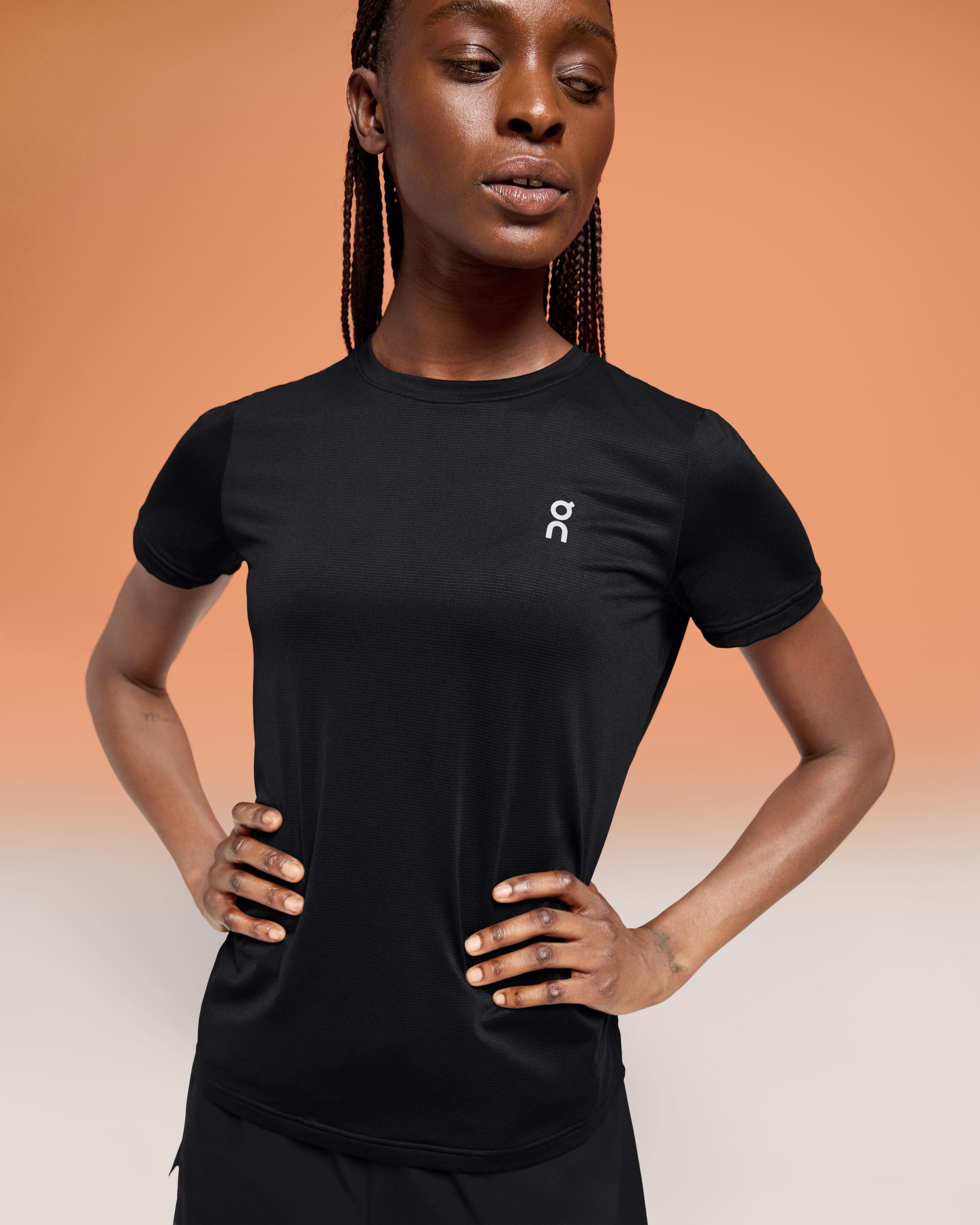 Core-T Polera Mujer Negro