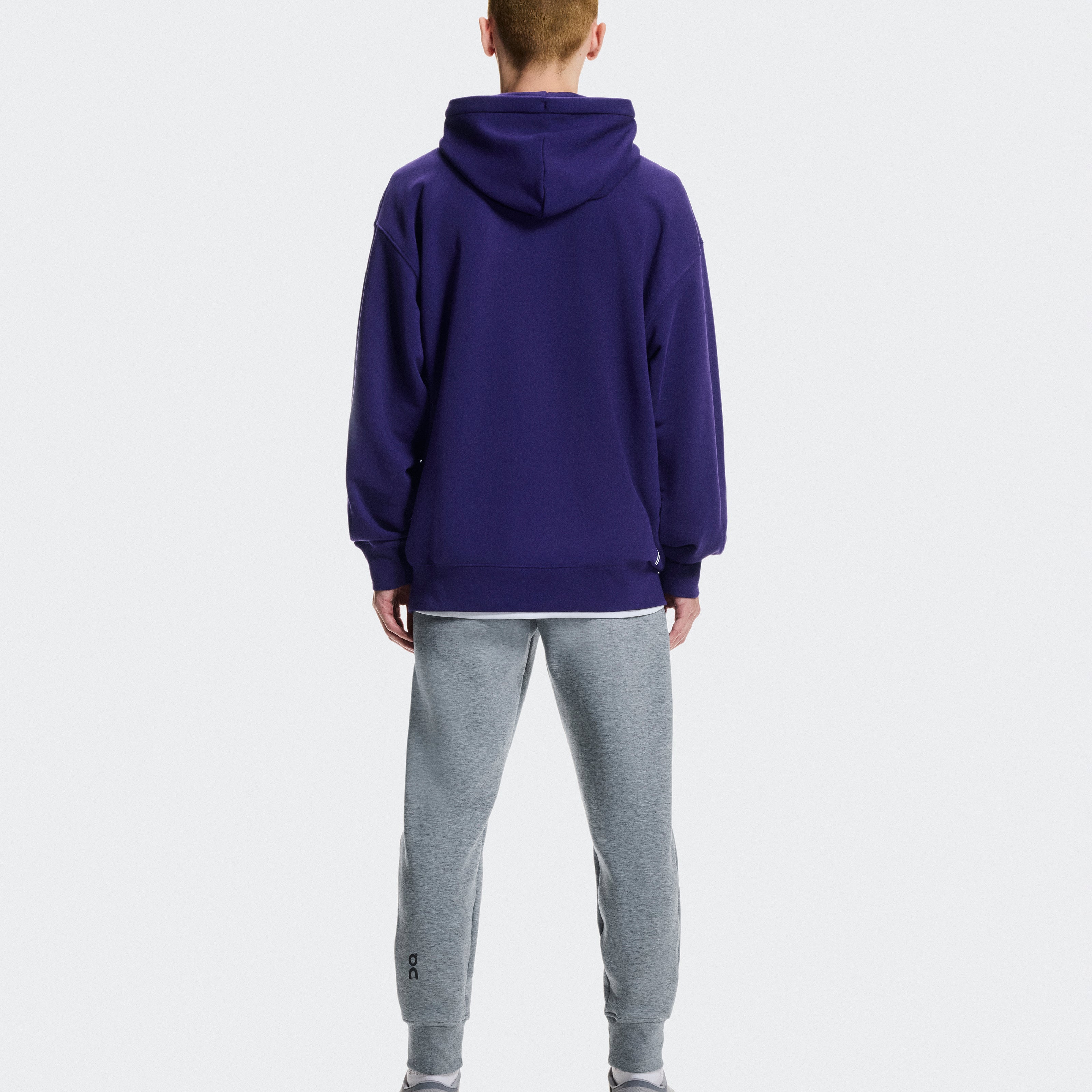 Polerón On Club Hoodie Hombre Morado