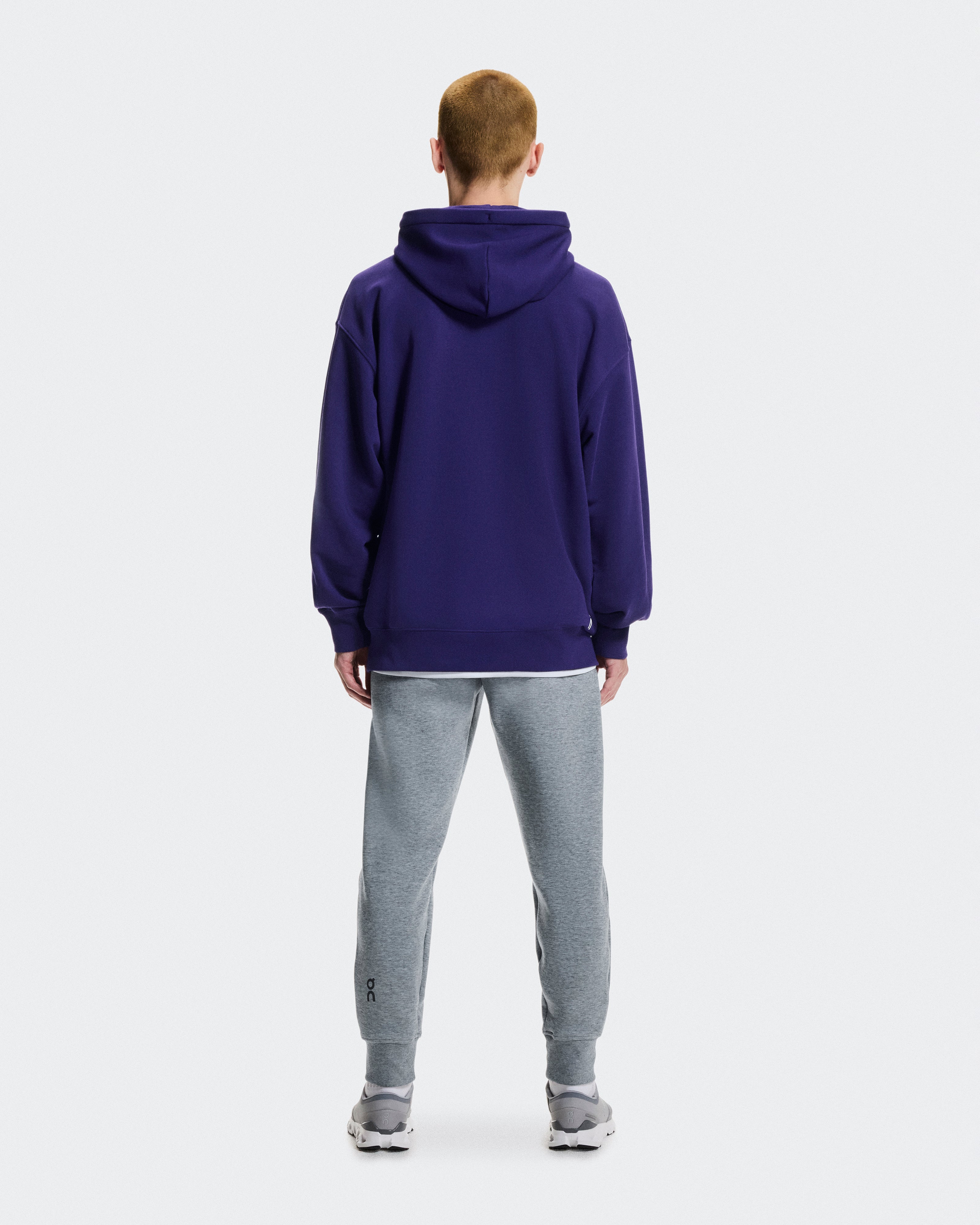 Polerón On Club Hoodie Hombre Morado