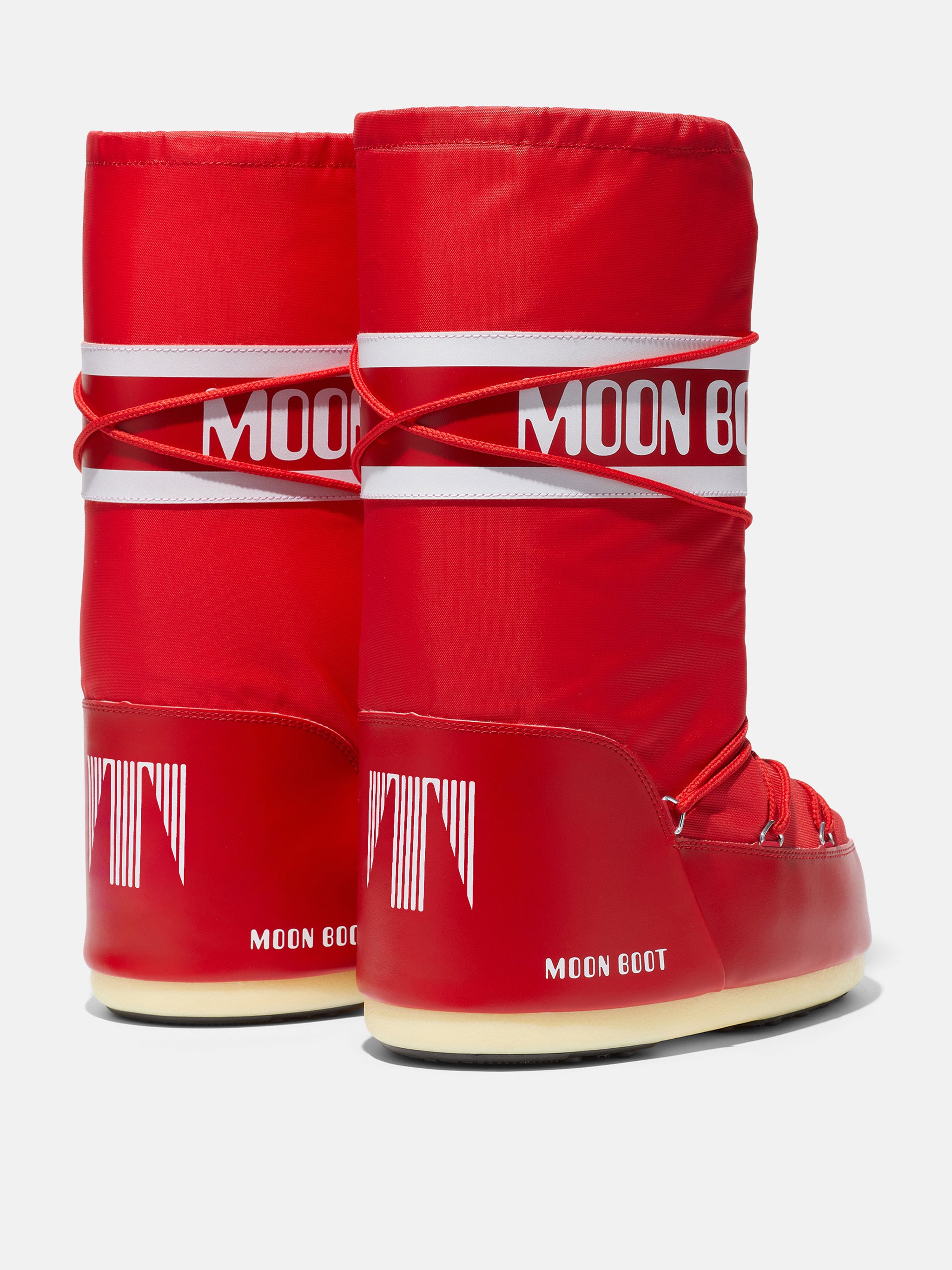 Icon Nylon Red Botas Uso Diario Unisex Moon Boot