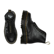 Bota Sinclair Mujer con Plataforma de Cuero Milled Nappa Dr. Martens