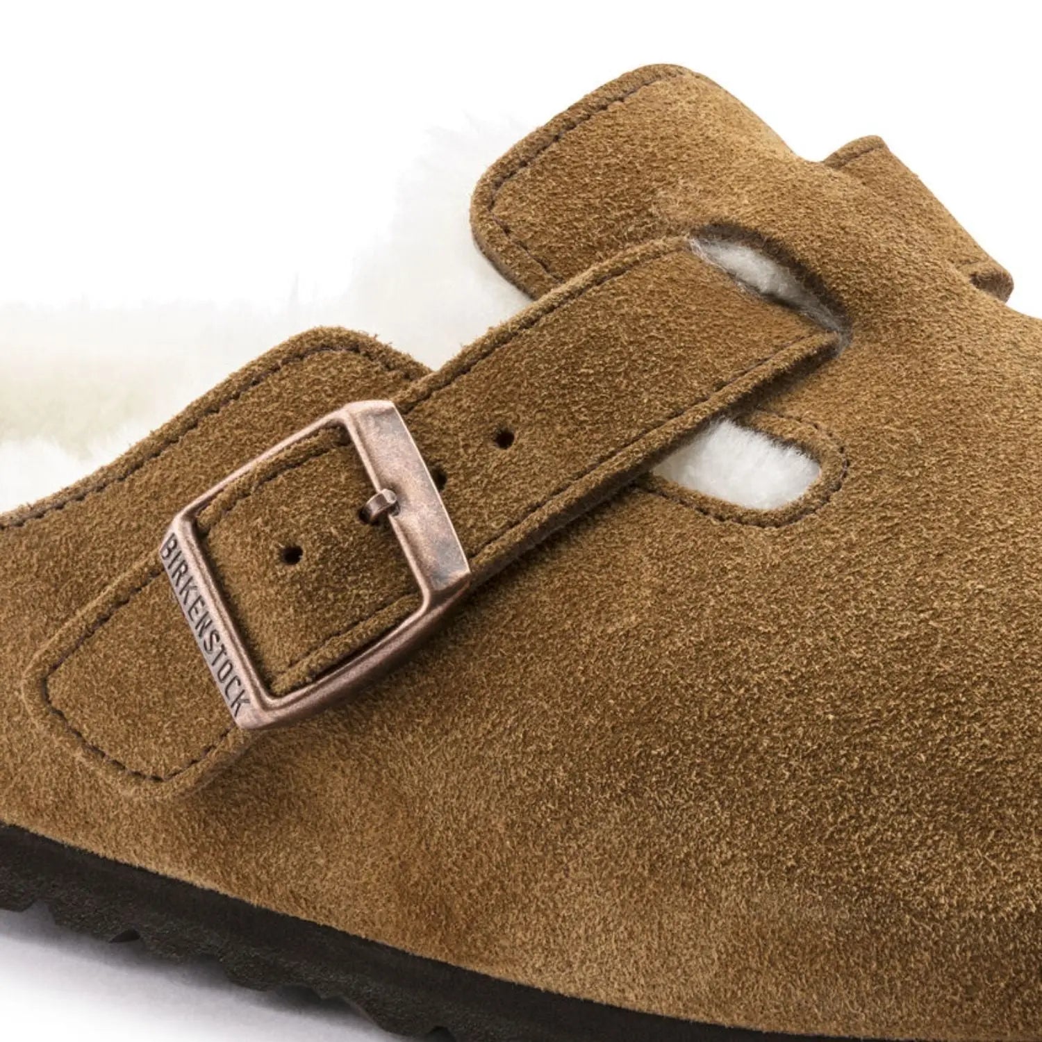 Zueco BOSTON Lana de oveja Horma Angosta Birkenstock