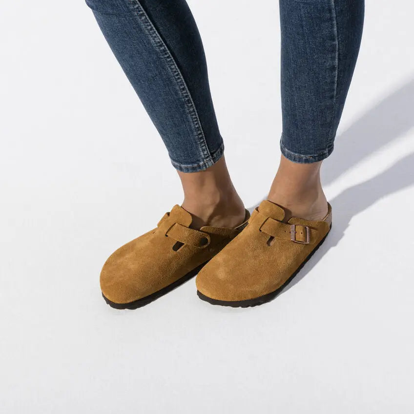 Zueco BOSTON Gamuza Horma Regular Birkenstock