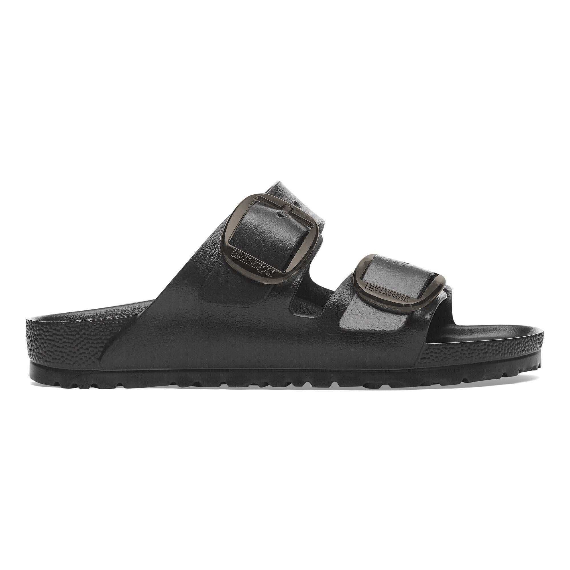 Sandalia Arizona Big Buckle EVA Black Horma Angosta Negro
