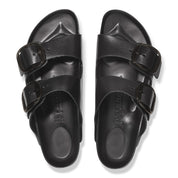 Sandalia Arizona Big Buckle EVA Black Horma Angosta Negro