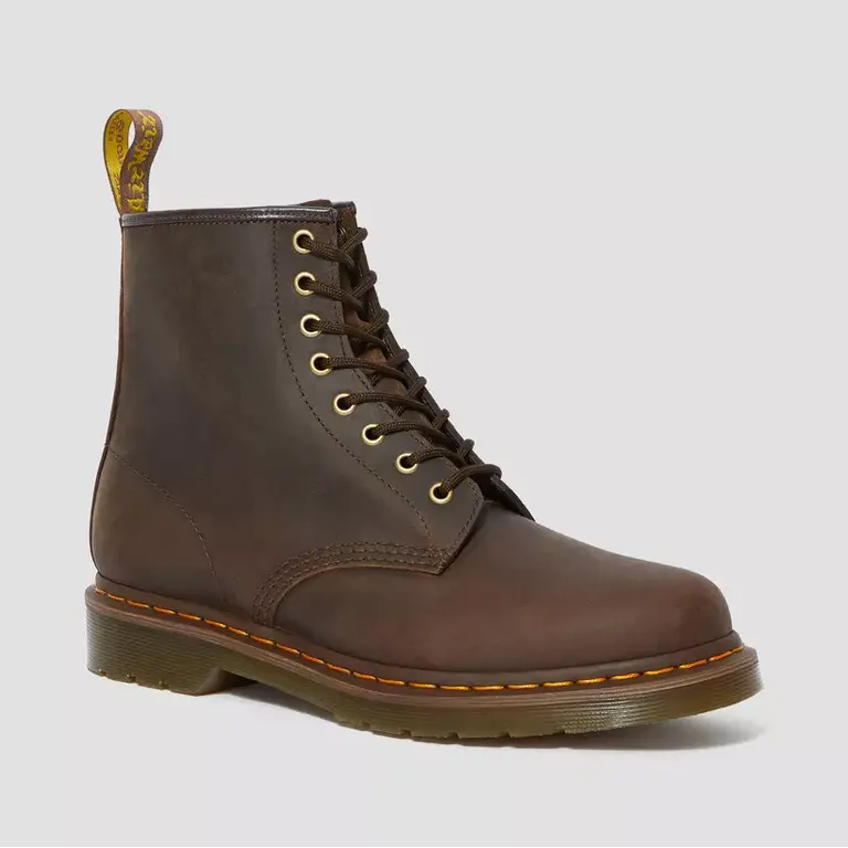 1460 Dark Brown Crazy Horse Bota Uso Diario Dr. Martens