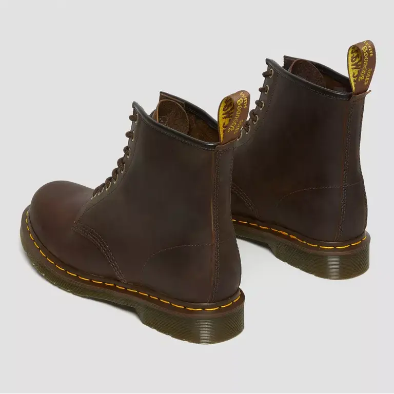 1460 Dark Brown Crazy Horse Bota Uso Diario Dr. Martens
