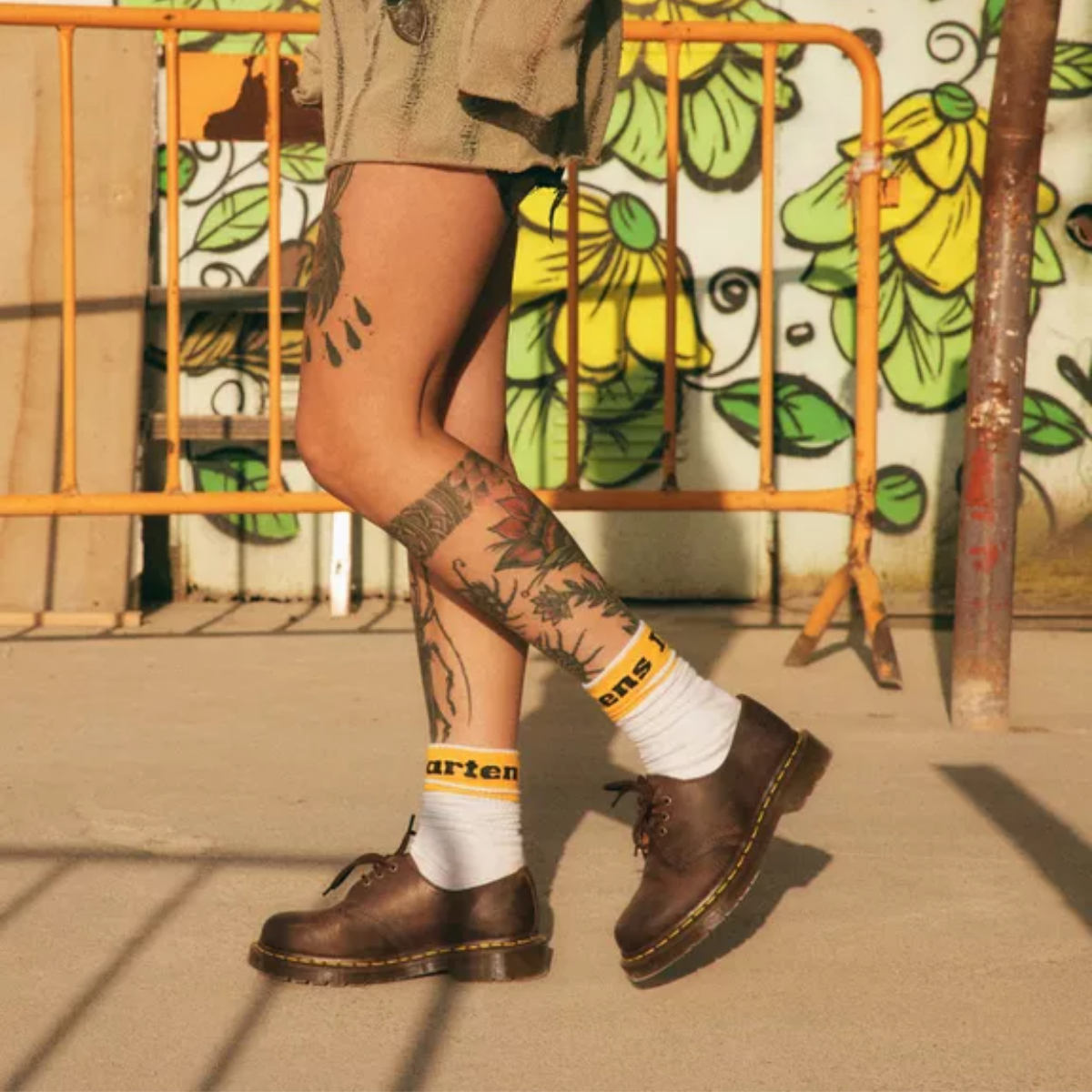 Zapato 1461 Gaucho de Cuero Crazy Horse Dr. Martens