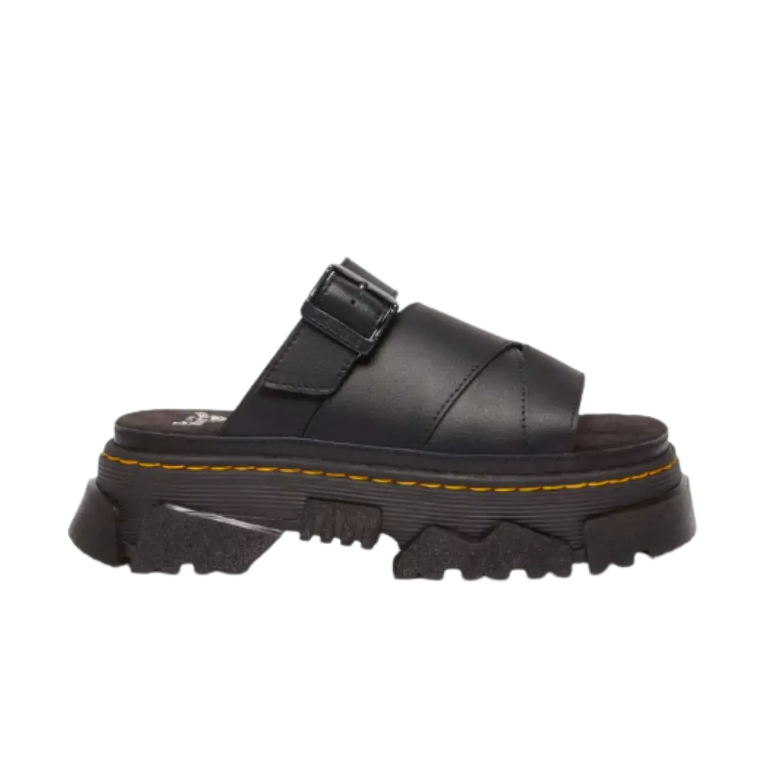 Mattison Slide Black Athena Sandalias Uso Diario Mujer Dr. Martens