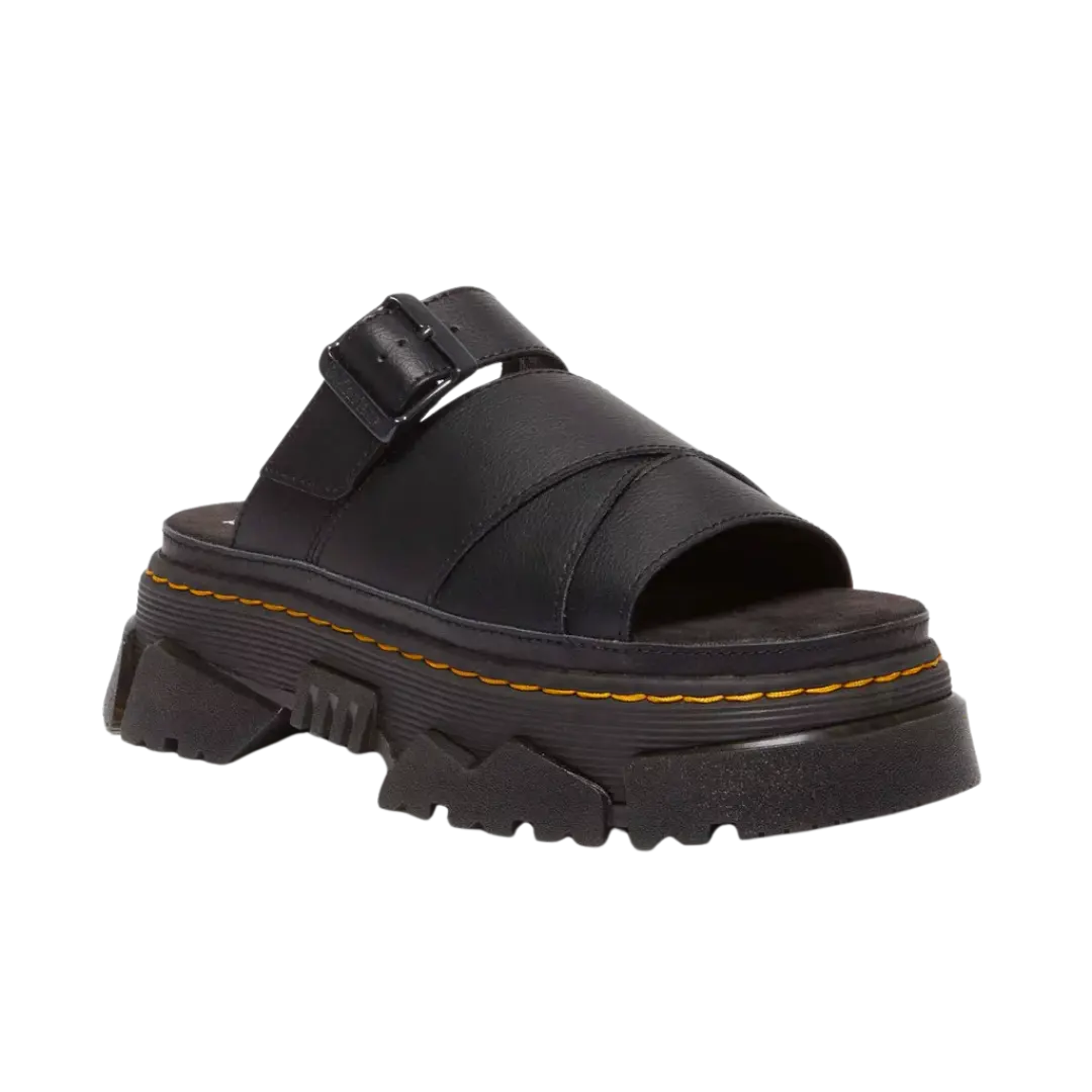 Mattison Slide Black Athena Sandalias Uso Diario Mujer Dr. Martens
