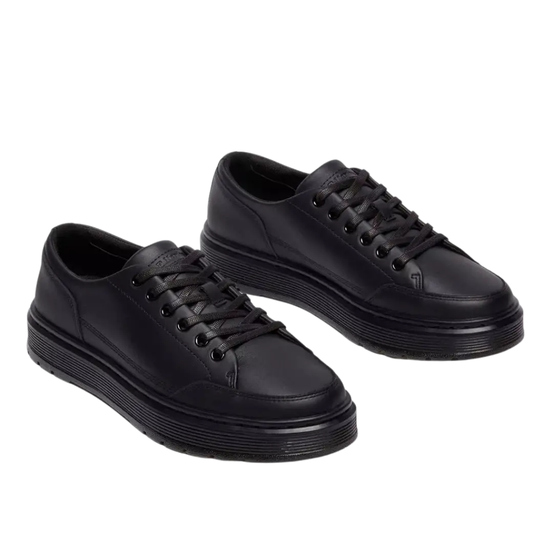 Brookline 6 Eye Black Classic Nappa Zapatilla Uso Diario Dr. Martens