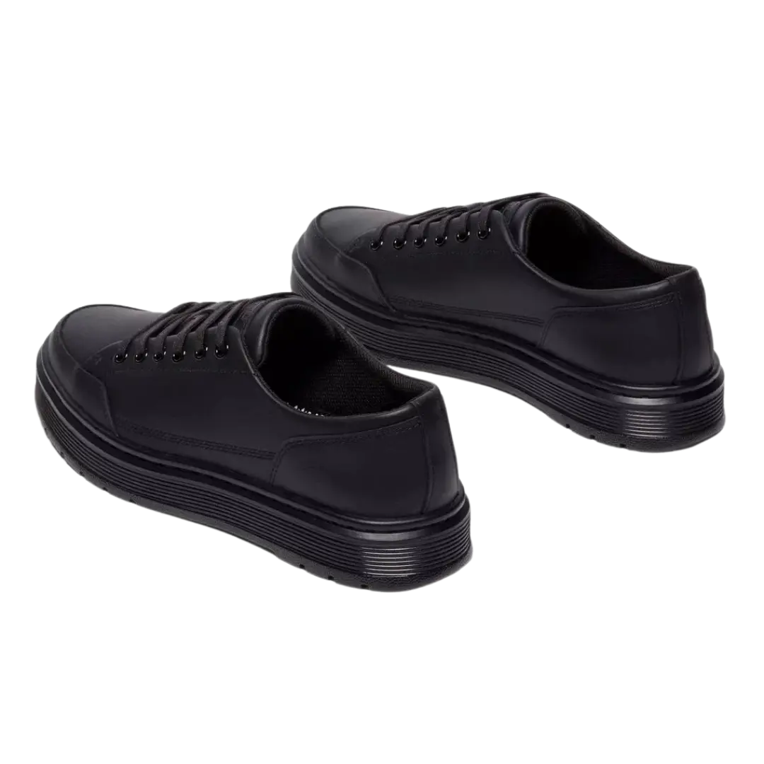 Brookline 6 Eye Black Classic Nappa Zapatilla Uso Diario Dr. Martens