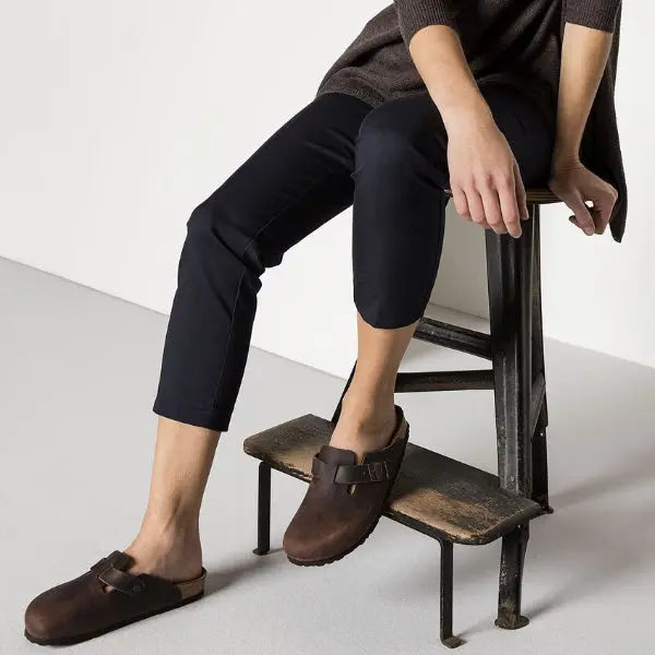 Zueco Boston Oiled Horma Angosta Birkenstock