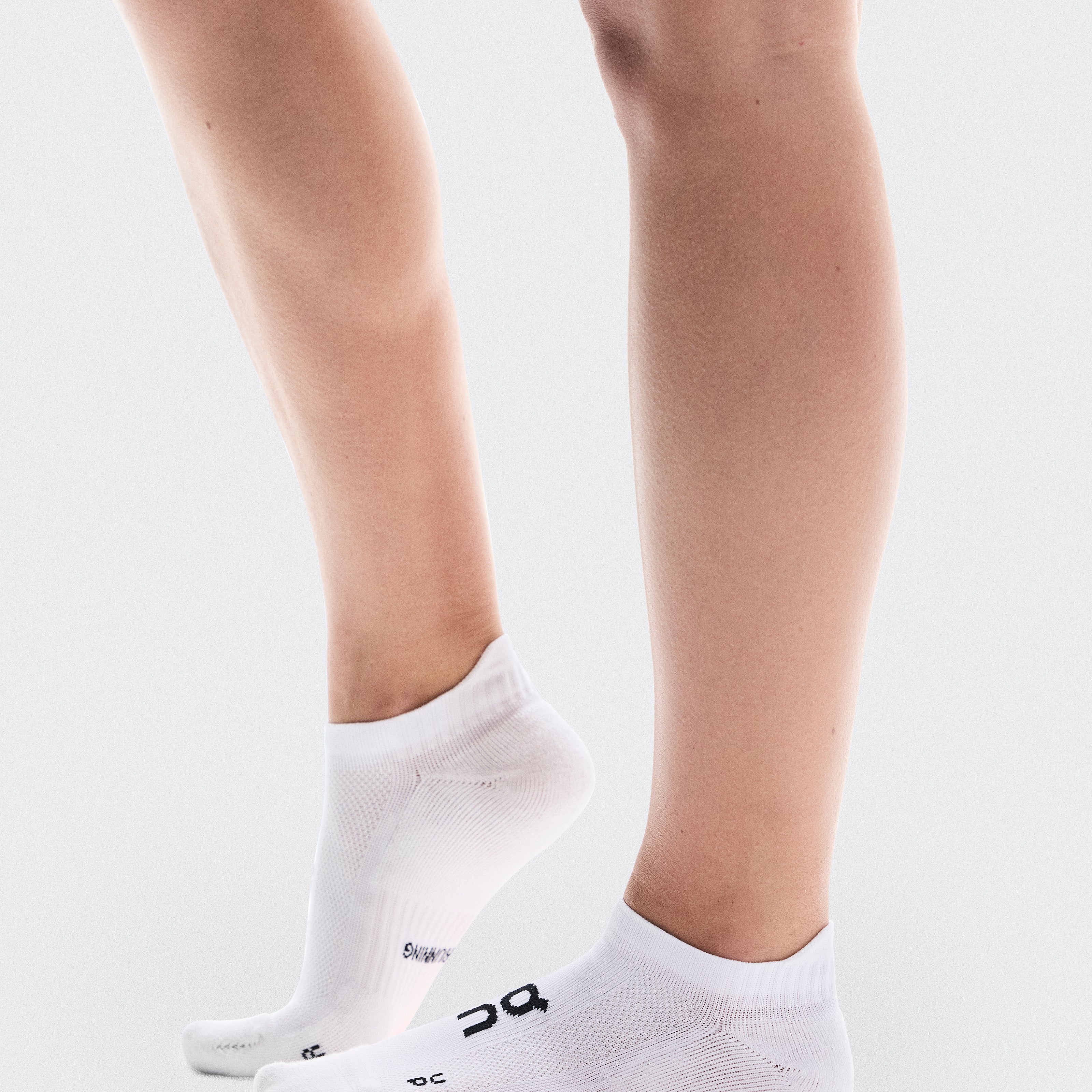 Core Run Sock Low 2P Calcetines Unisex Blanco