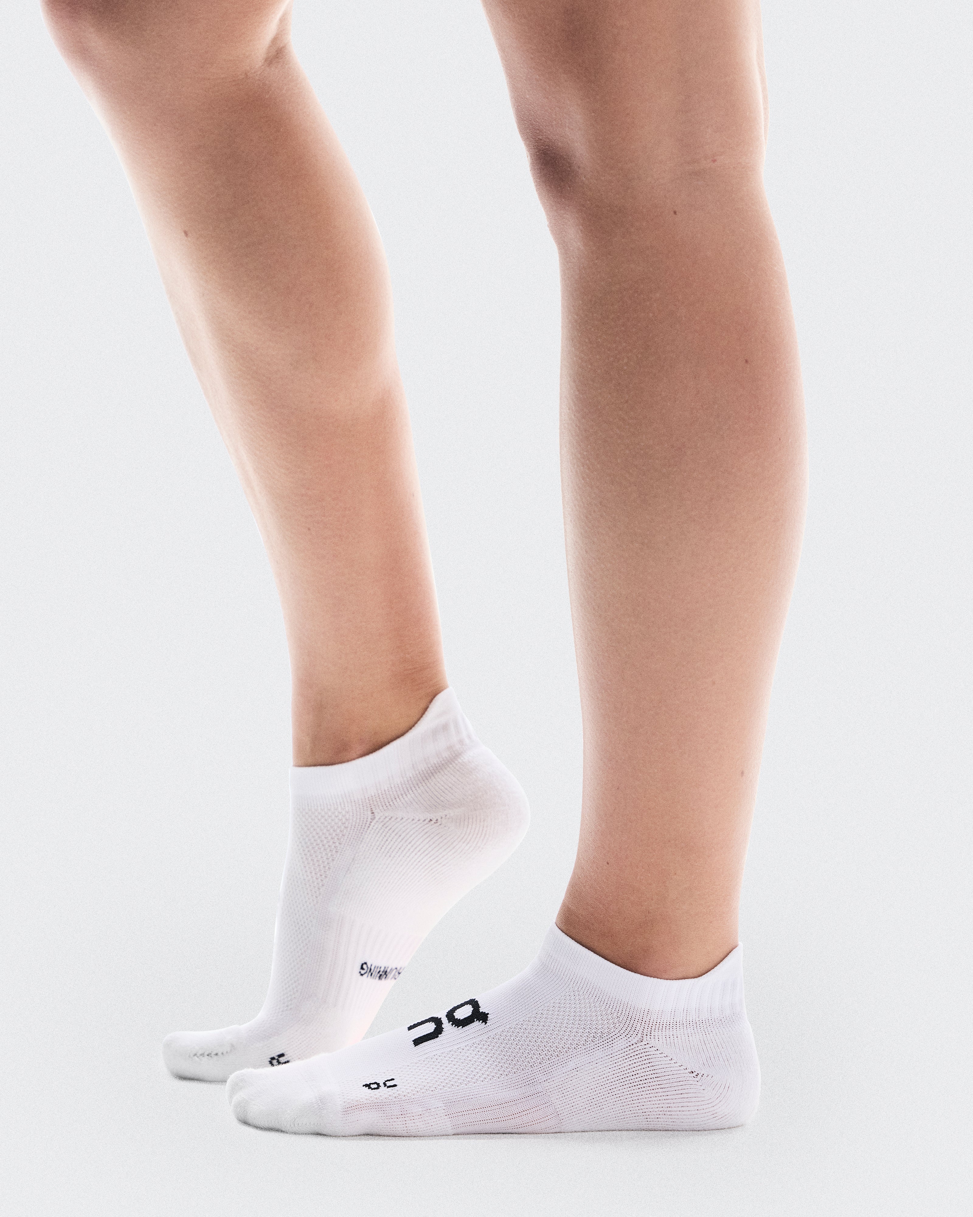 Core Run Sock Low 2P Calcetines Unisex Blanco