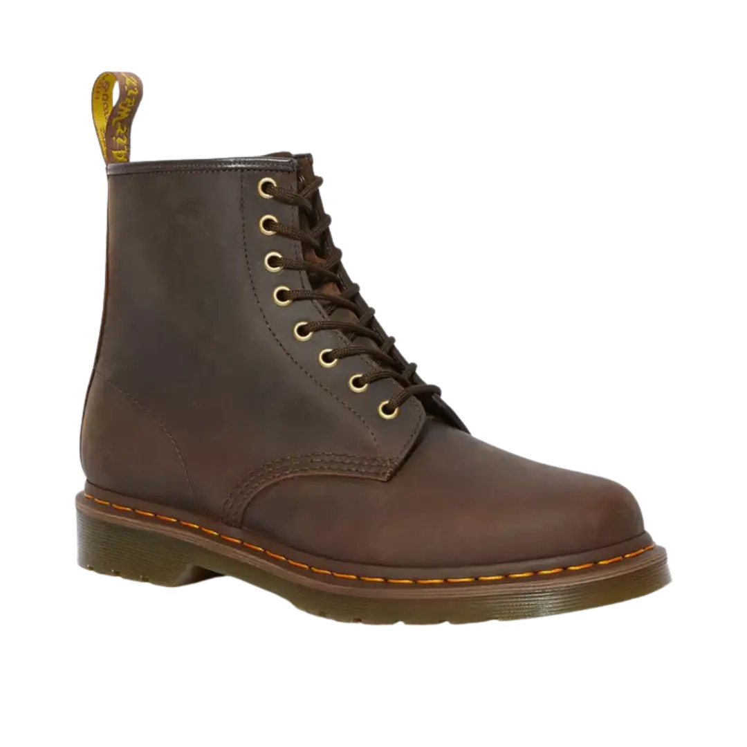 1460 Dark Brown Crazy Horse Bota Uso Diario Dr. Martens