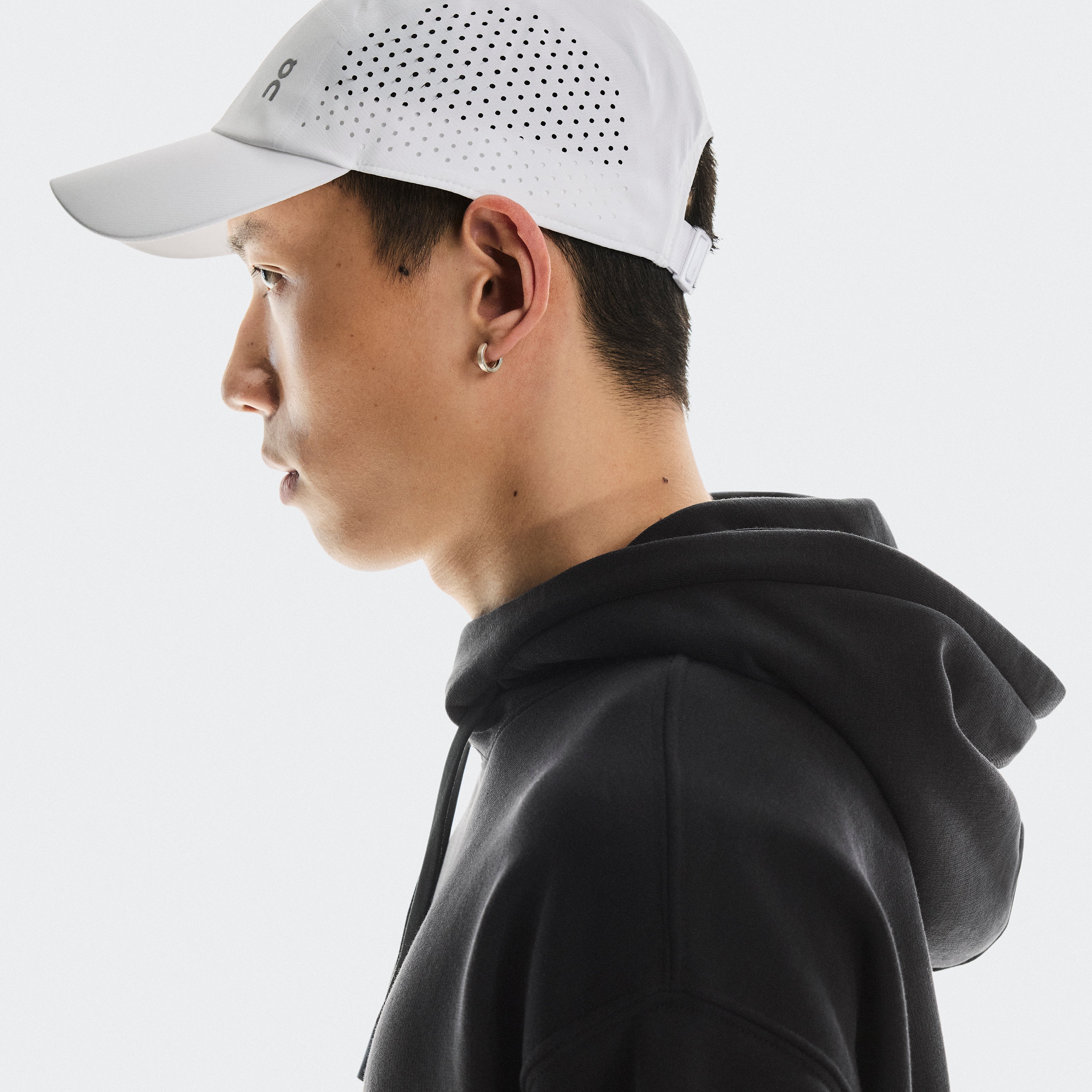 Lightweight Cap Jockey Unisex Blanco