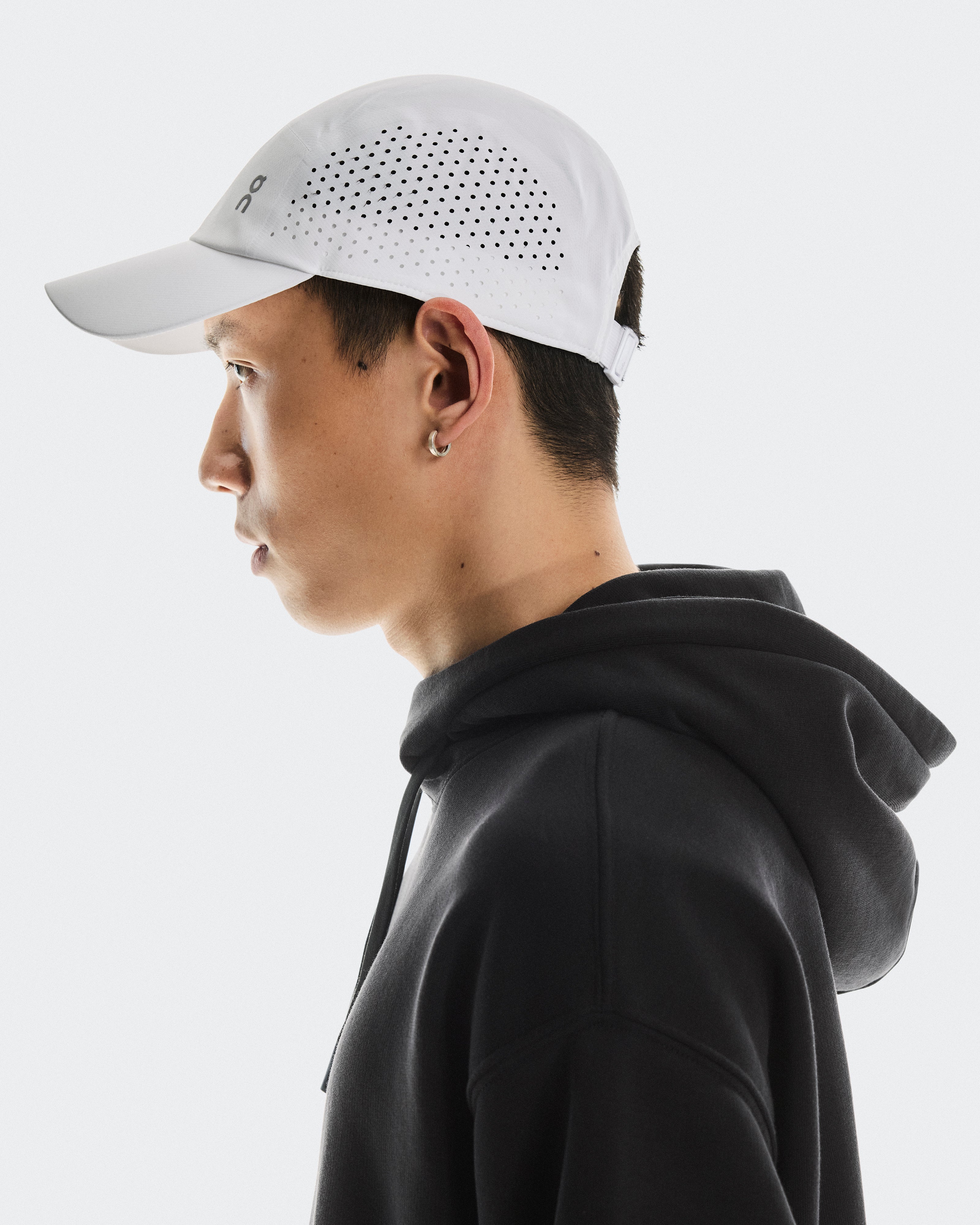 Lightweight Cap Jockey Unisex Blanco