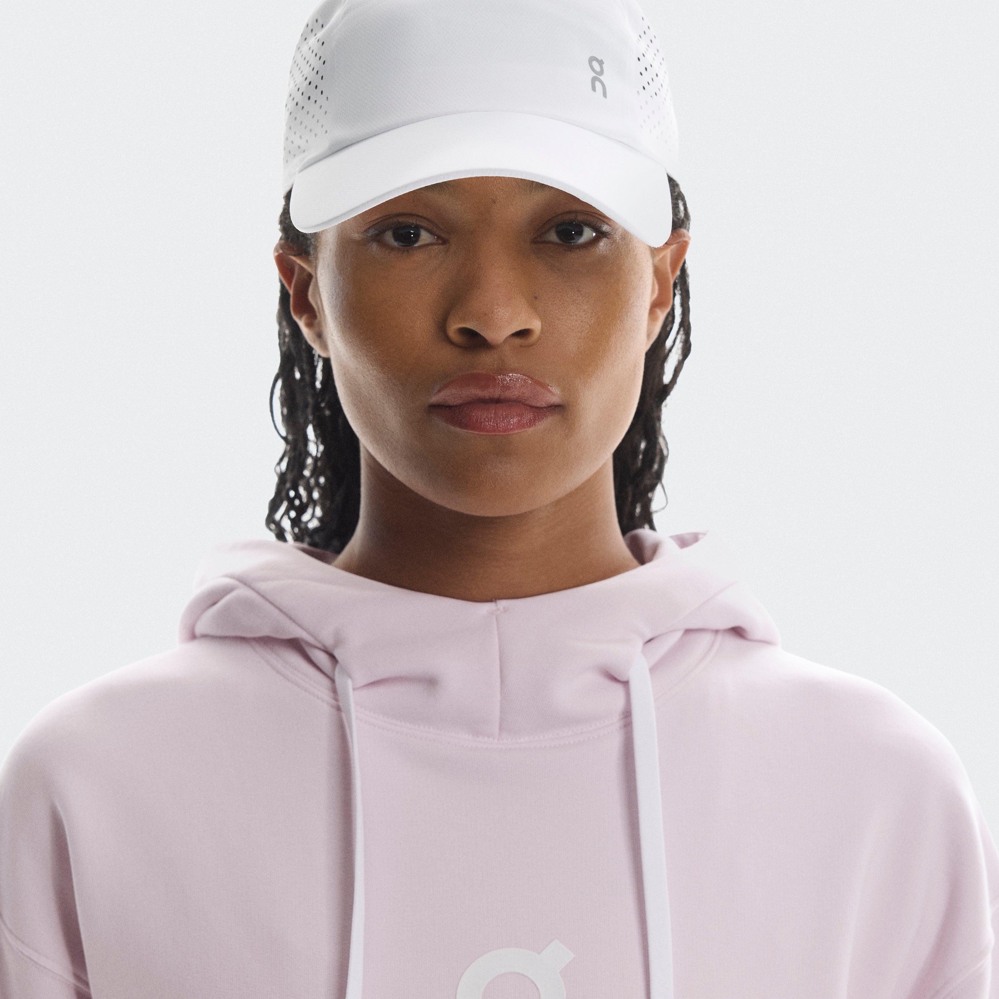 Lightweight Cap Jockey Unisex Blanco