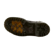 Bota Jadon Max de plataforma para mujer en cuero negro.