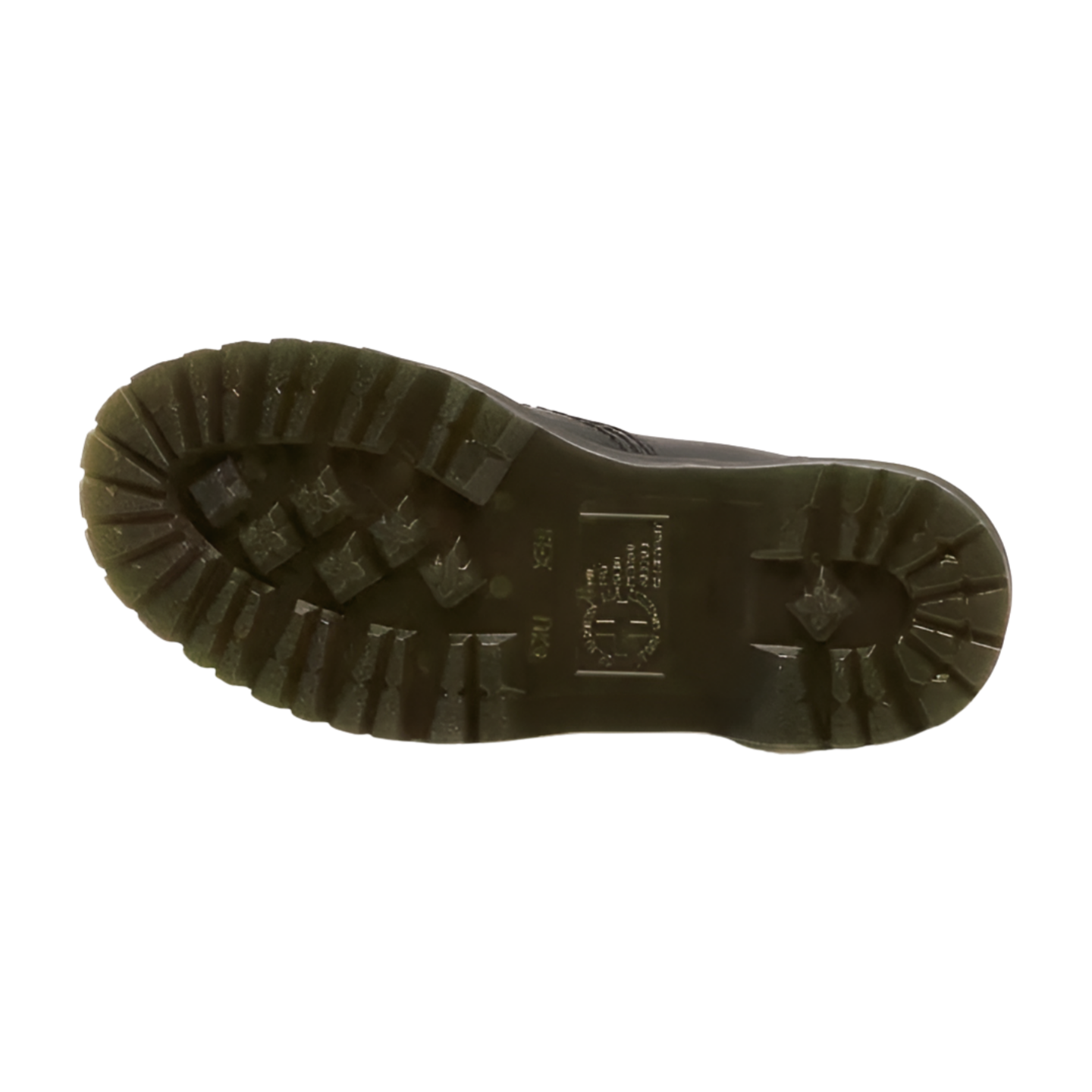 Bota Jetta Con Plataforma de Cuero Dr. Martens