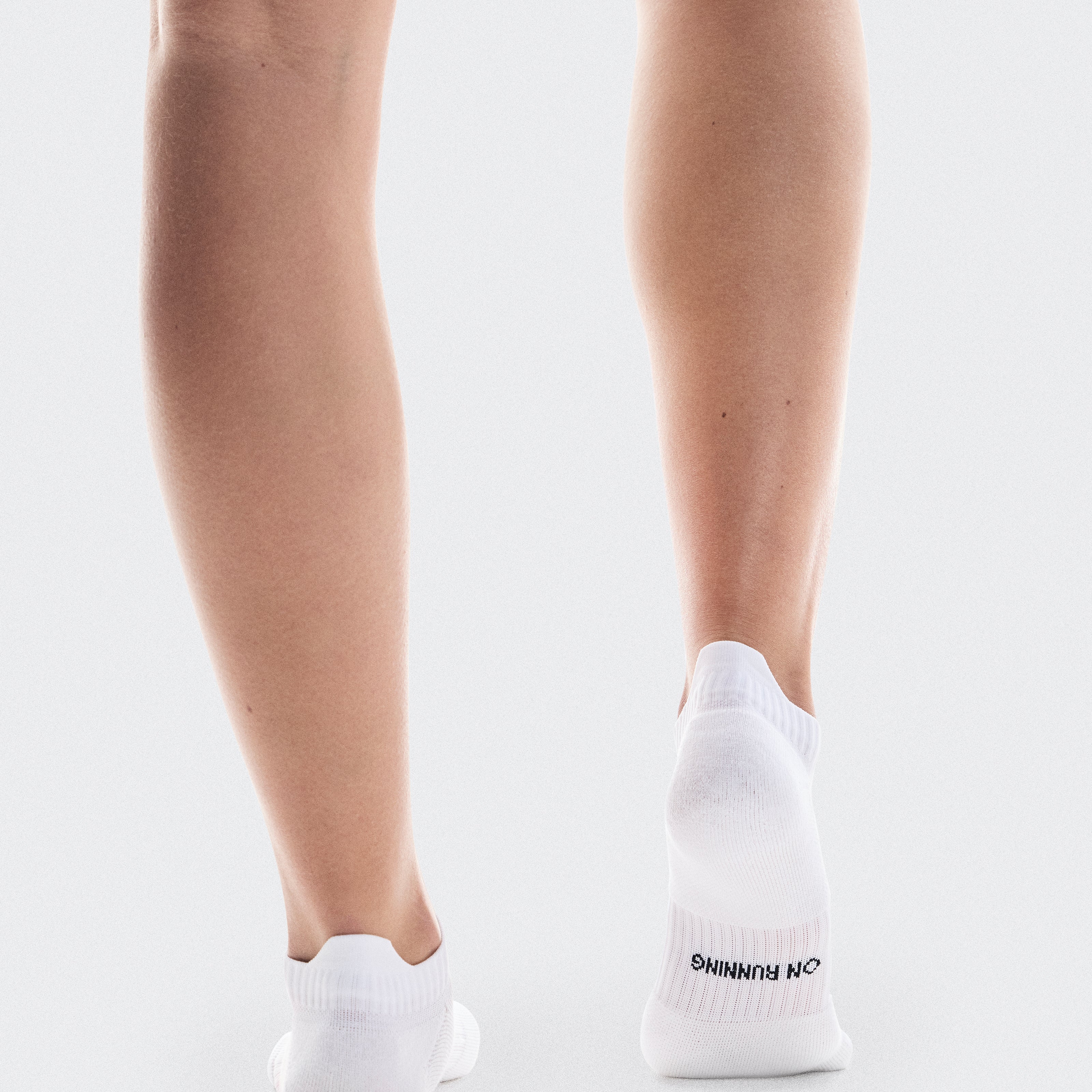 Core Run Sock Low 2P Calcetines Unisex Blanco