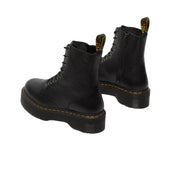 Bota Jadon III Mujer con Plataforma de Cuero Pisa Dr. Martens