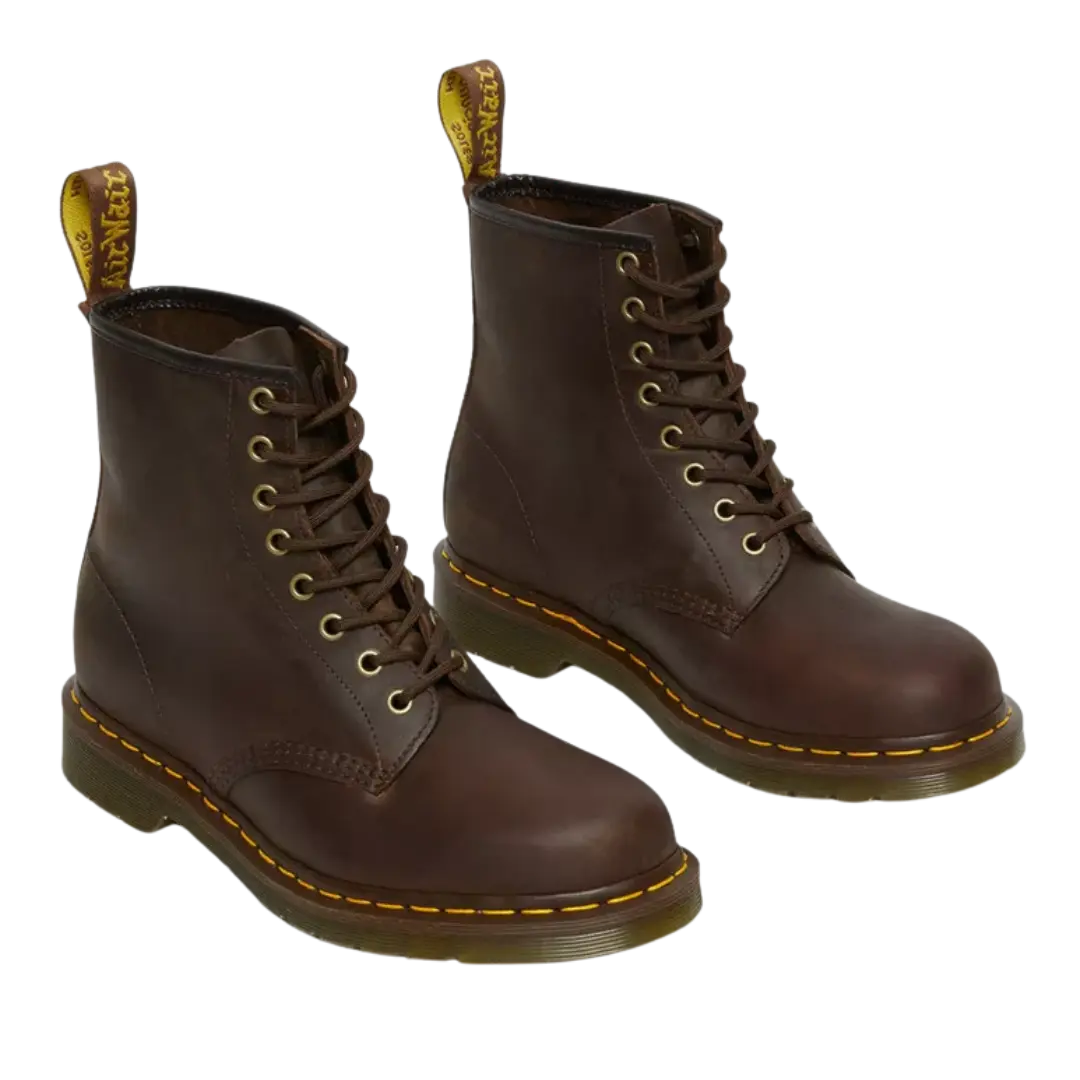1460 Dark Brown Crazy Horse Bota Uso Diario Dr. Martens