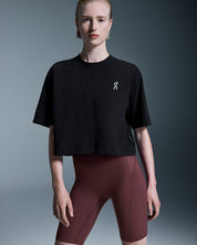 Club Boxy-T Polera Mujer Negro