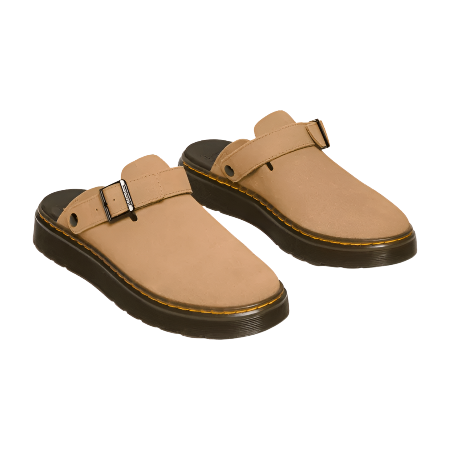 Zueco Carlson de Gamuza Dr. Martens