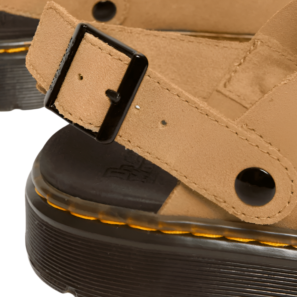 Zueco Carlson de Gamuza Dr. Martens
