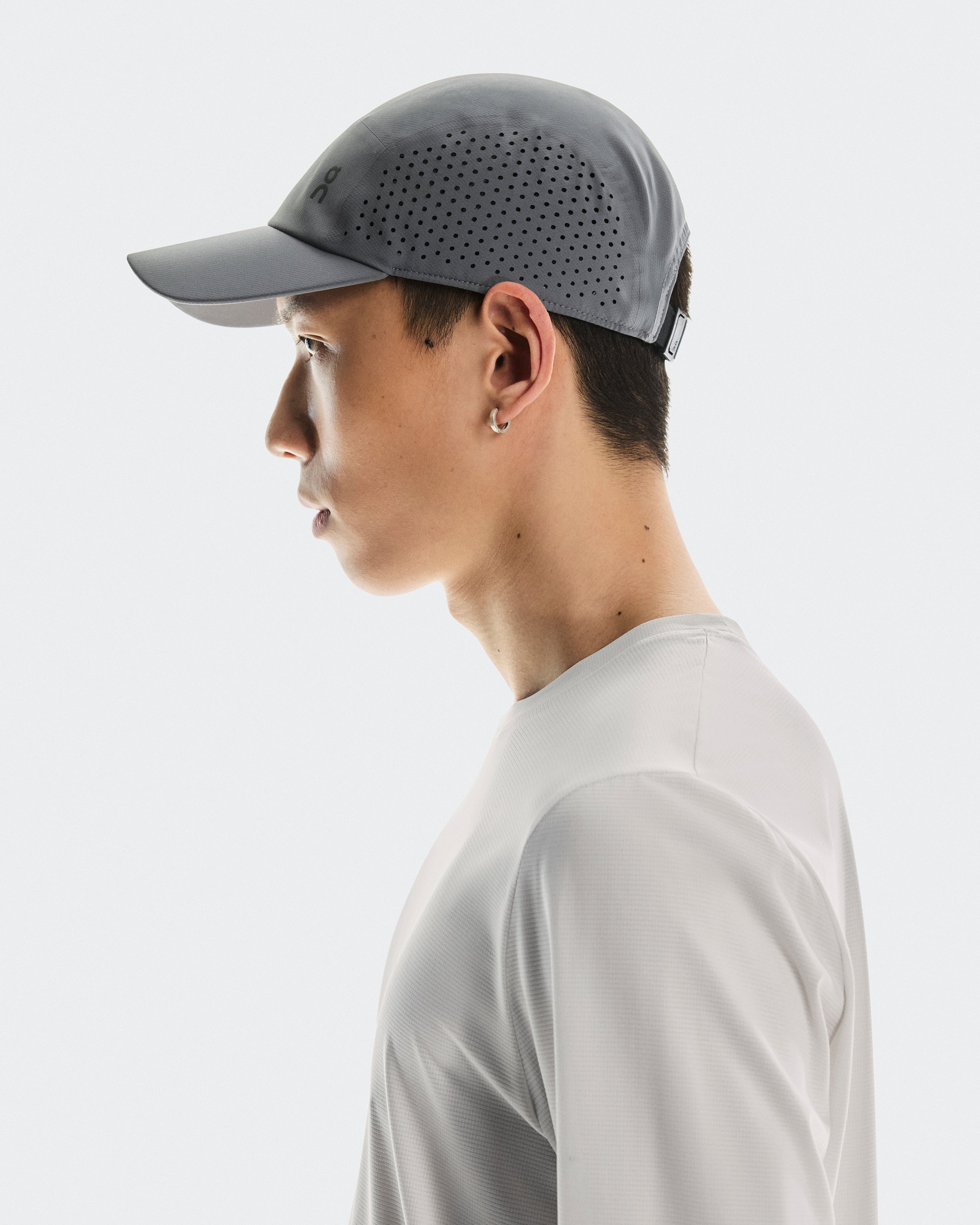 Lightweight Cap Jockey Unisex Gris
