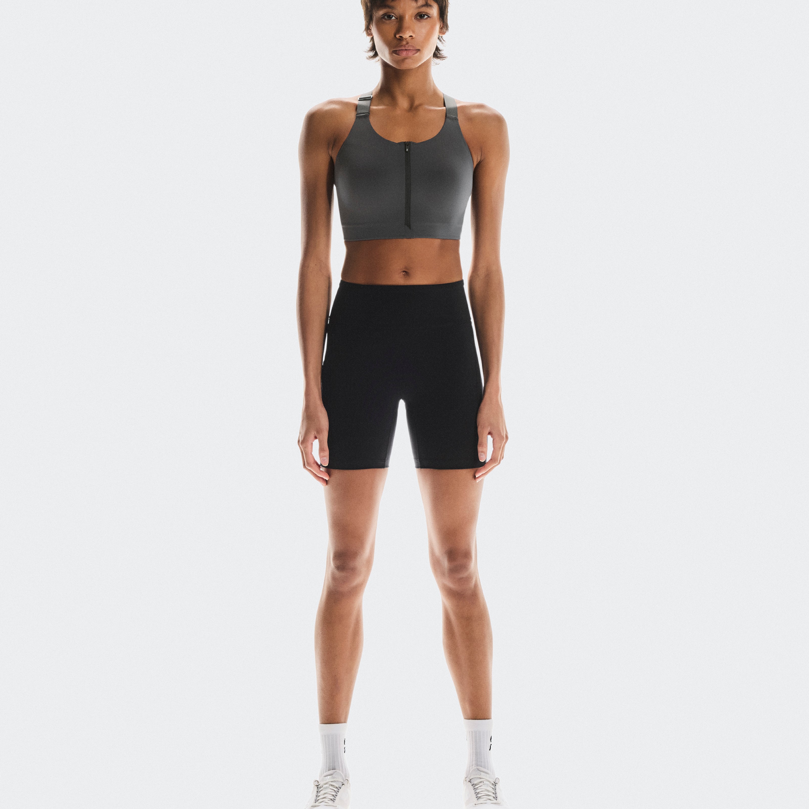 Performance Tights Short Calza Mujer Negro