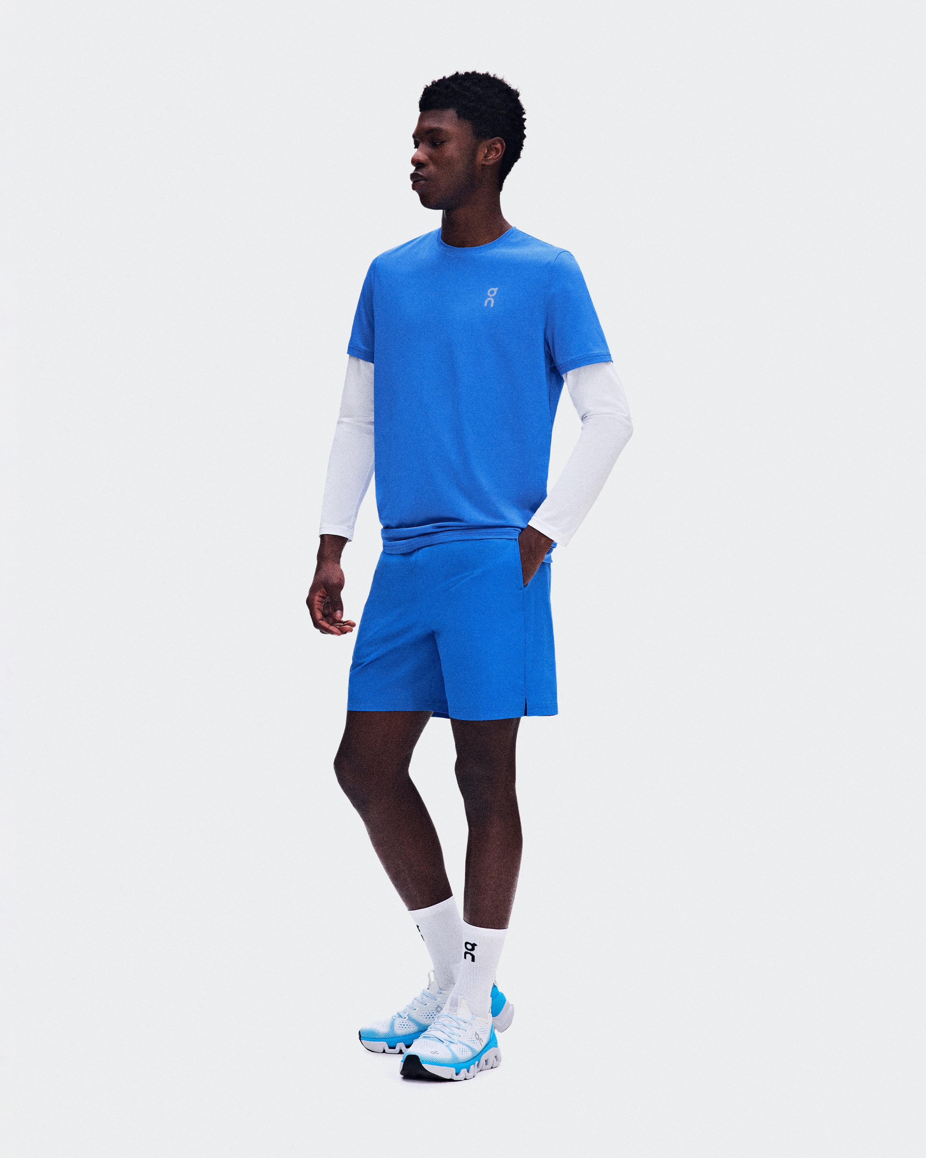 Core-T Polera Hombre Azul
