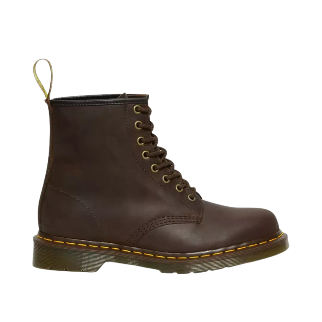 1460 Dark Brown Crazy Horse Bota Uso Diario Dr. Martens