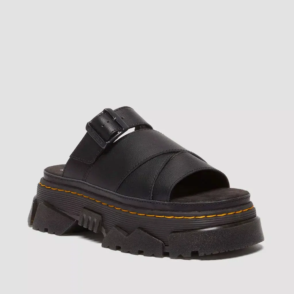 Mattison Slide Black Athena Sandalias Uso Diario Mujer Dr. Martens