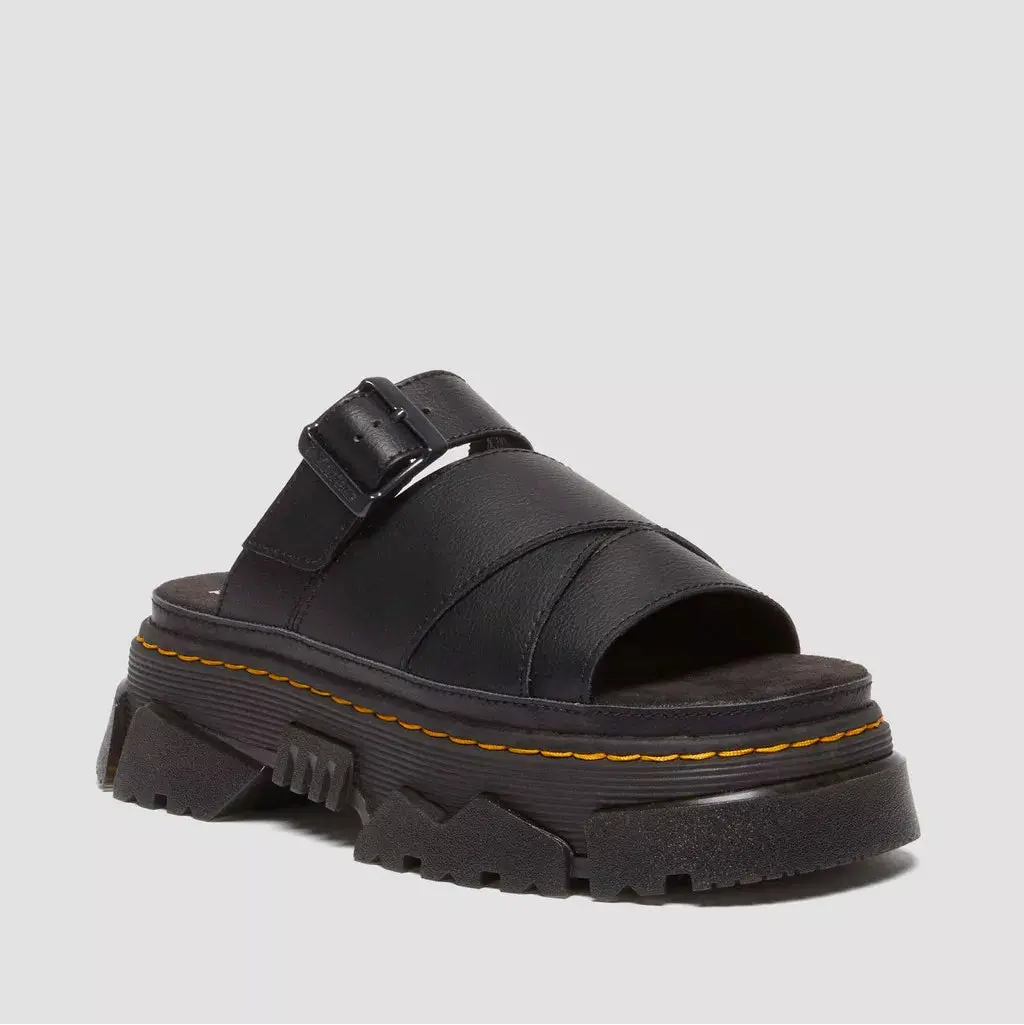 Mattison Slide Black Athena Sandalias Uso Diario Mujer Dr. Martens
