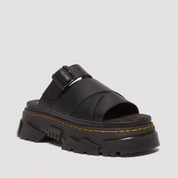 Mattison Slide Black Athena Sandalias Uso Diario Mujer Dr. Martens