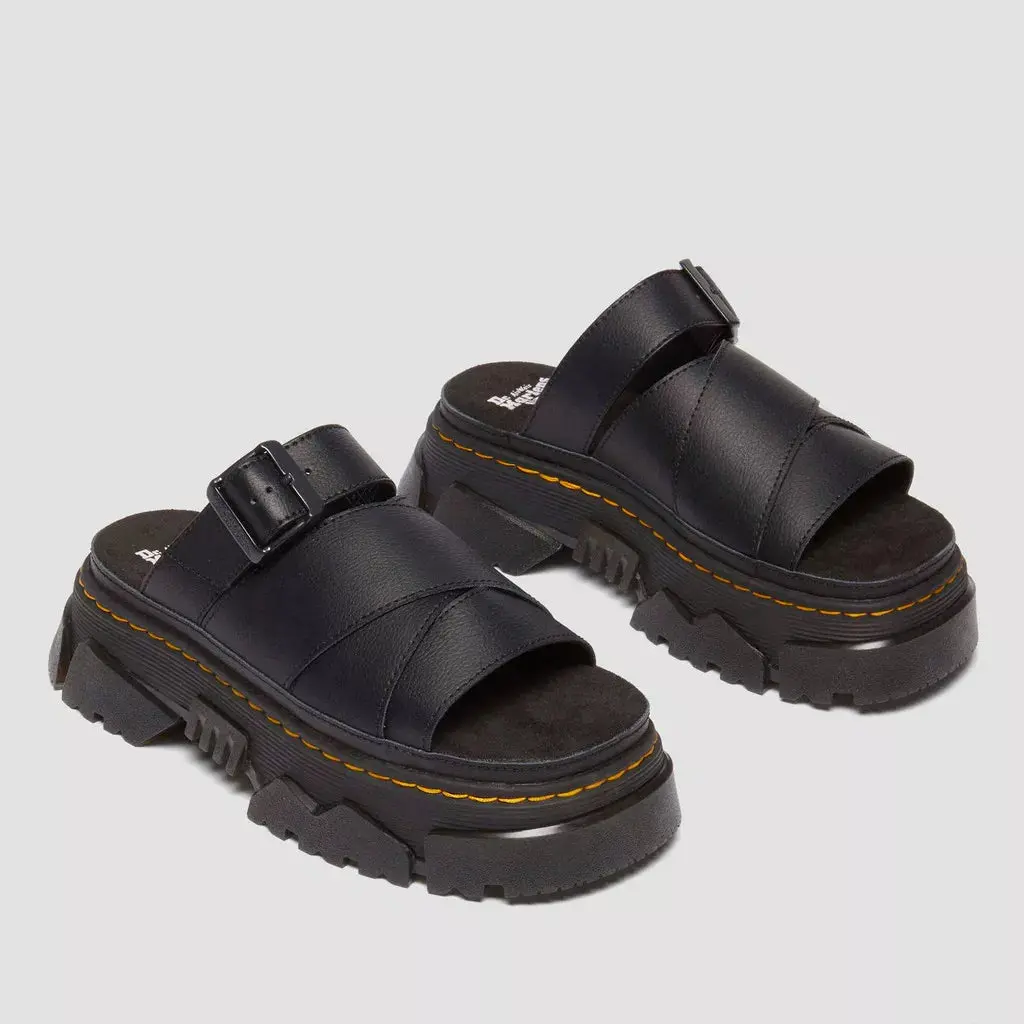 Mattison Slide Black Athena Sandalias Uso Diario Mujer Dr. Martens