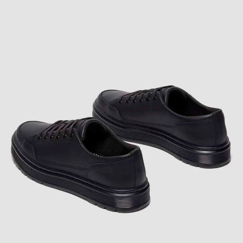 Brookline 6 Eye Black Classic Nappa Zapatilla Uso Diario Dr. Martens