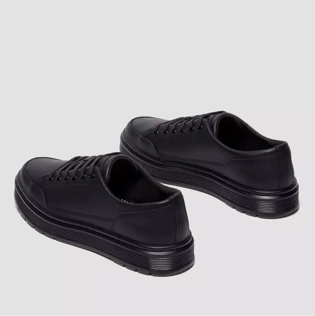 Brookline 6 Eye Black Classic Nappa Zapatilla Uso Diario Dr. Martens