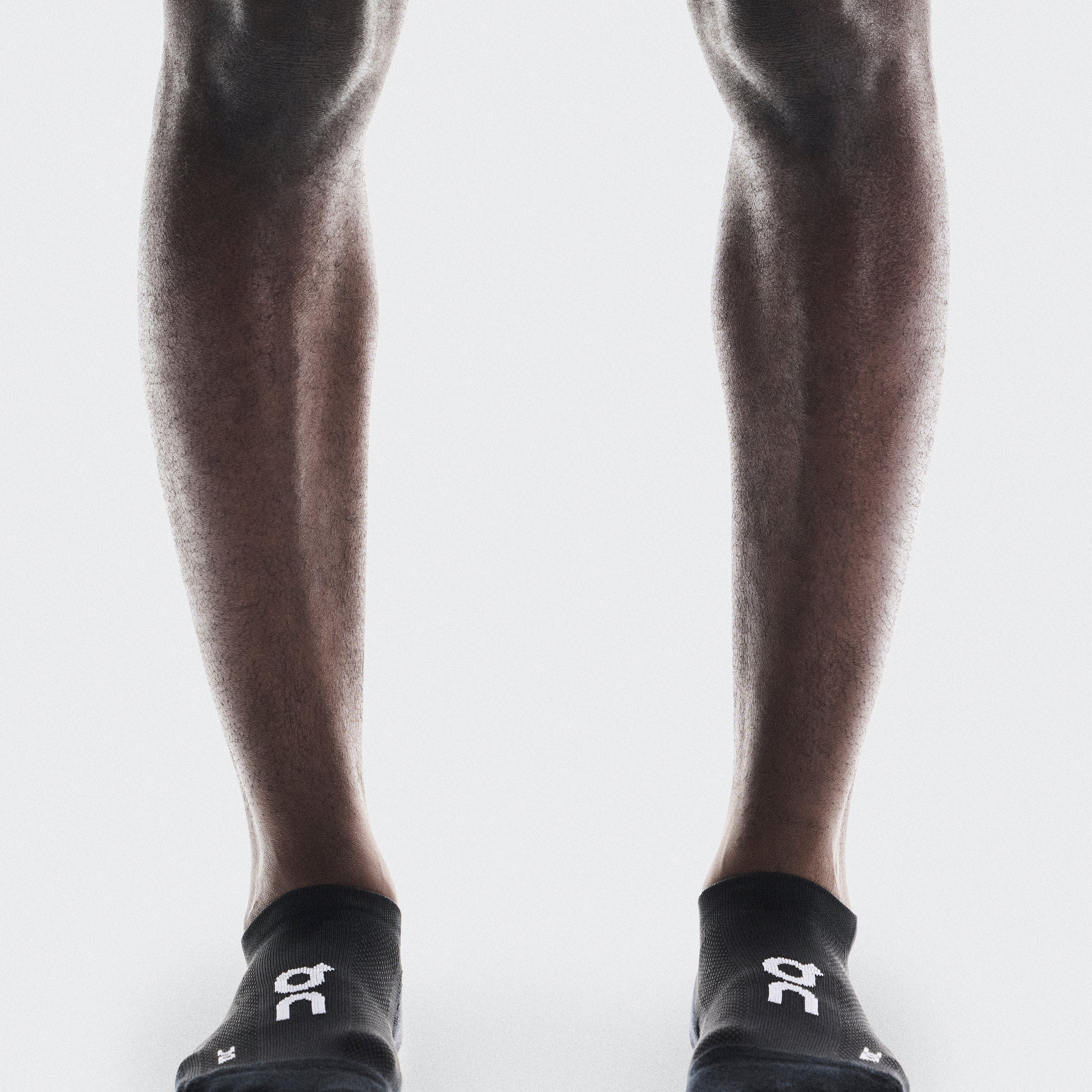 Core Run Sock Low 2P Calcetines Unisex Negro