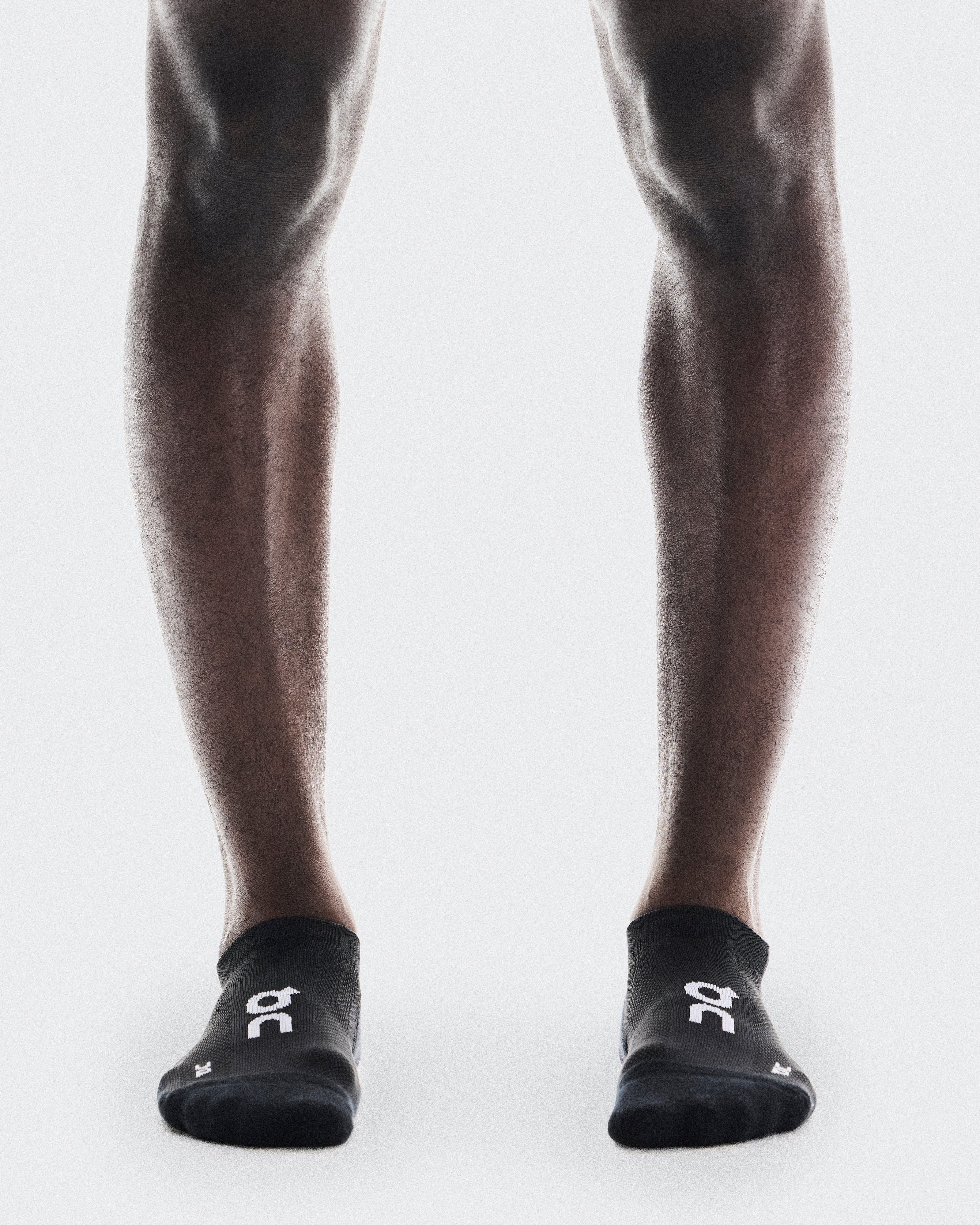 Core Run Sock Low 2P Calcetines Unisex Negro