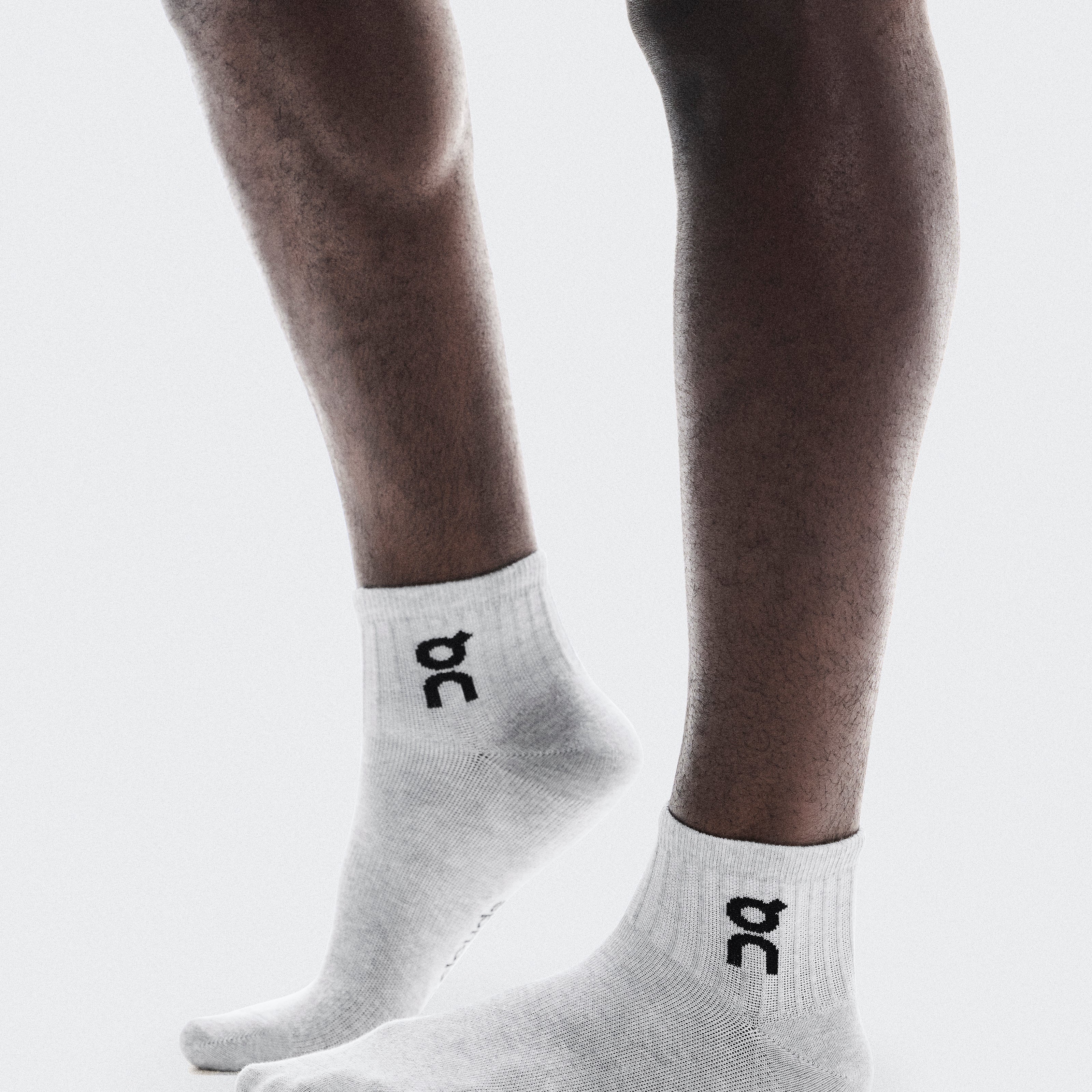 Logo Sock Mid 3P Calcetines Unisex Gris