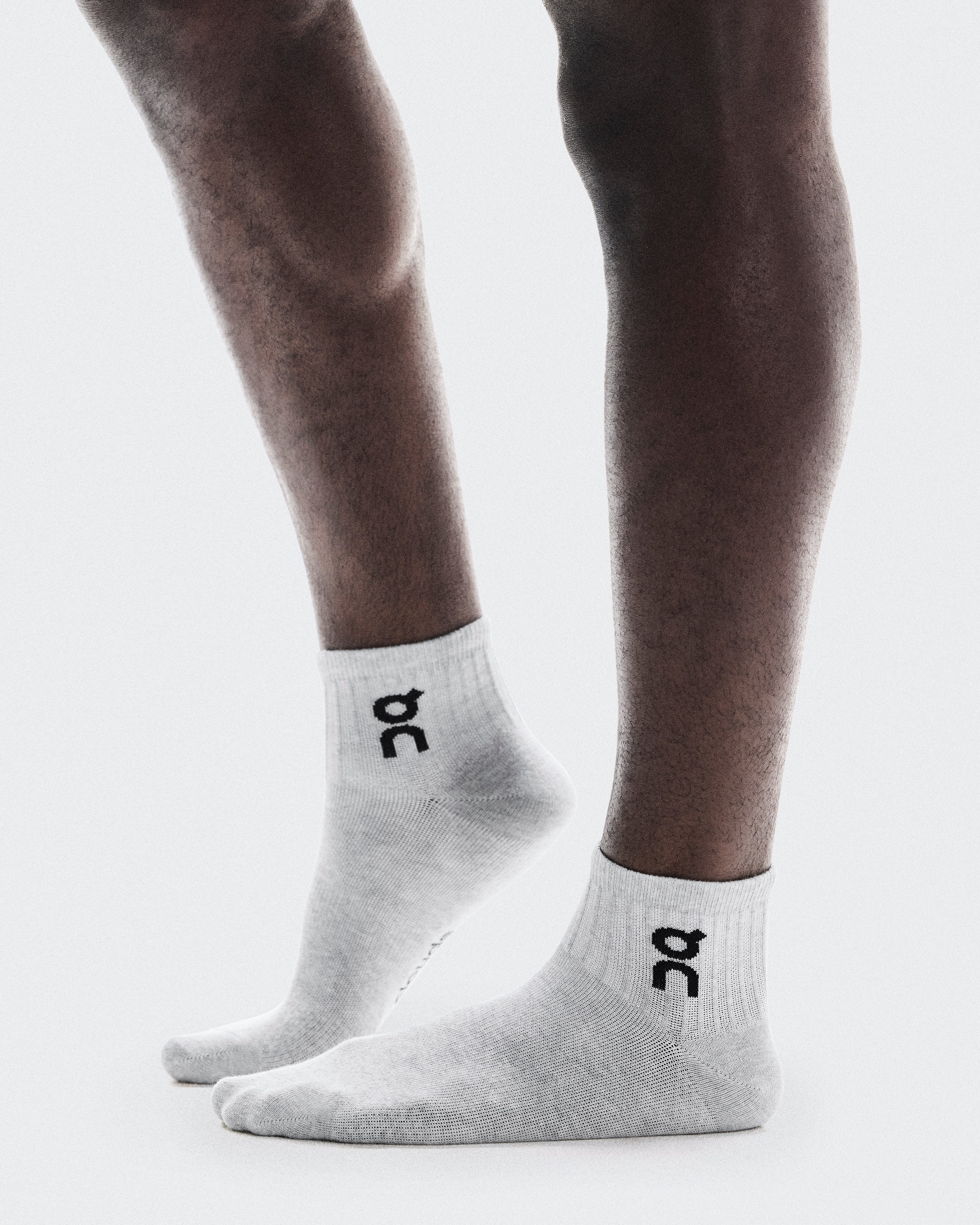 Logo Sock Mid 3P Calcetines Unisex Gris