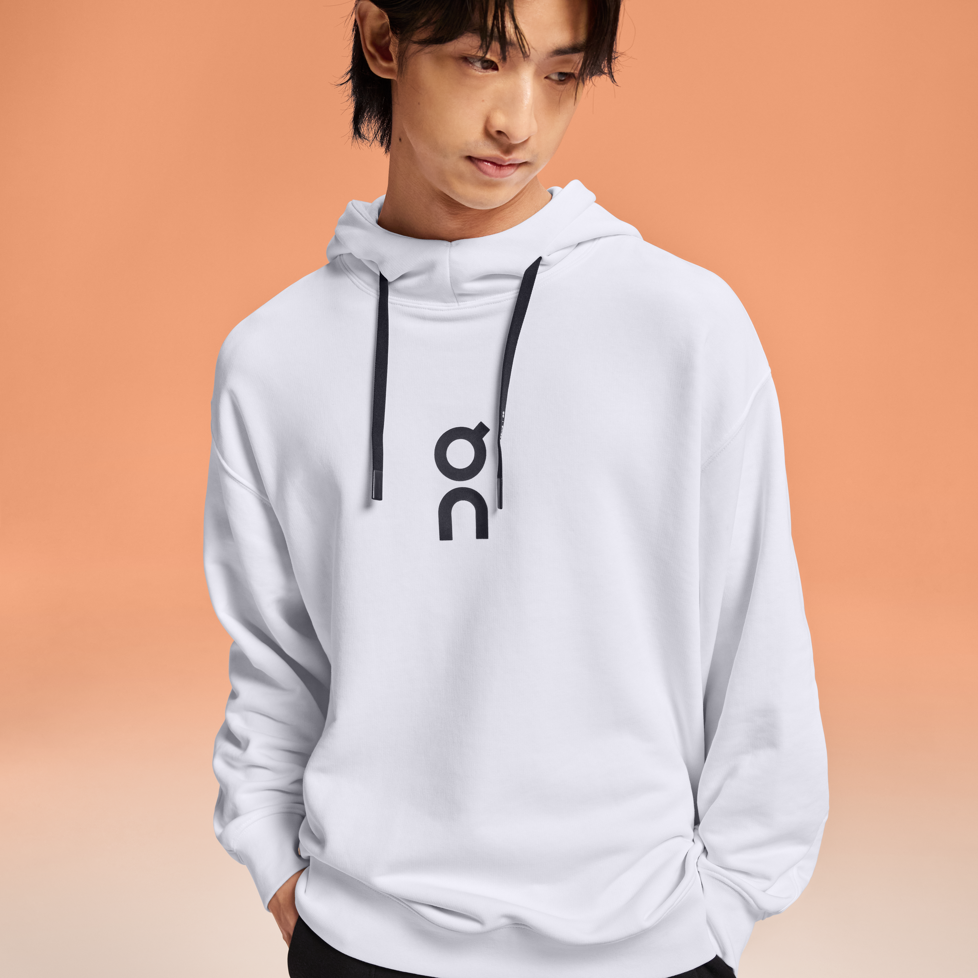 Club Hoodie Polerón Hombre Blanco