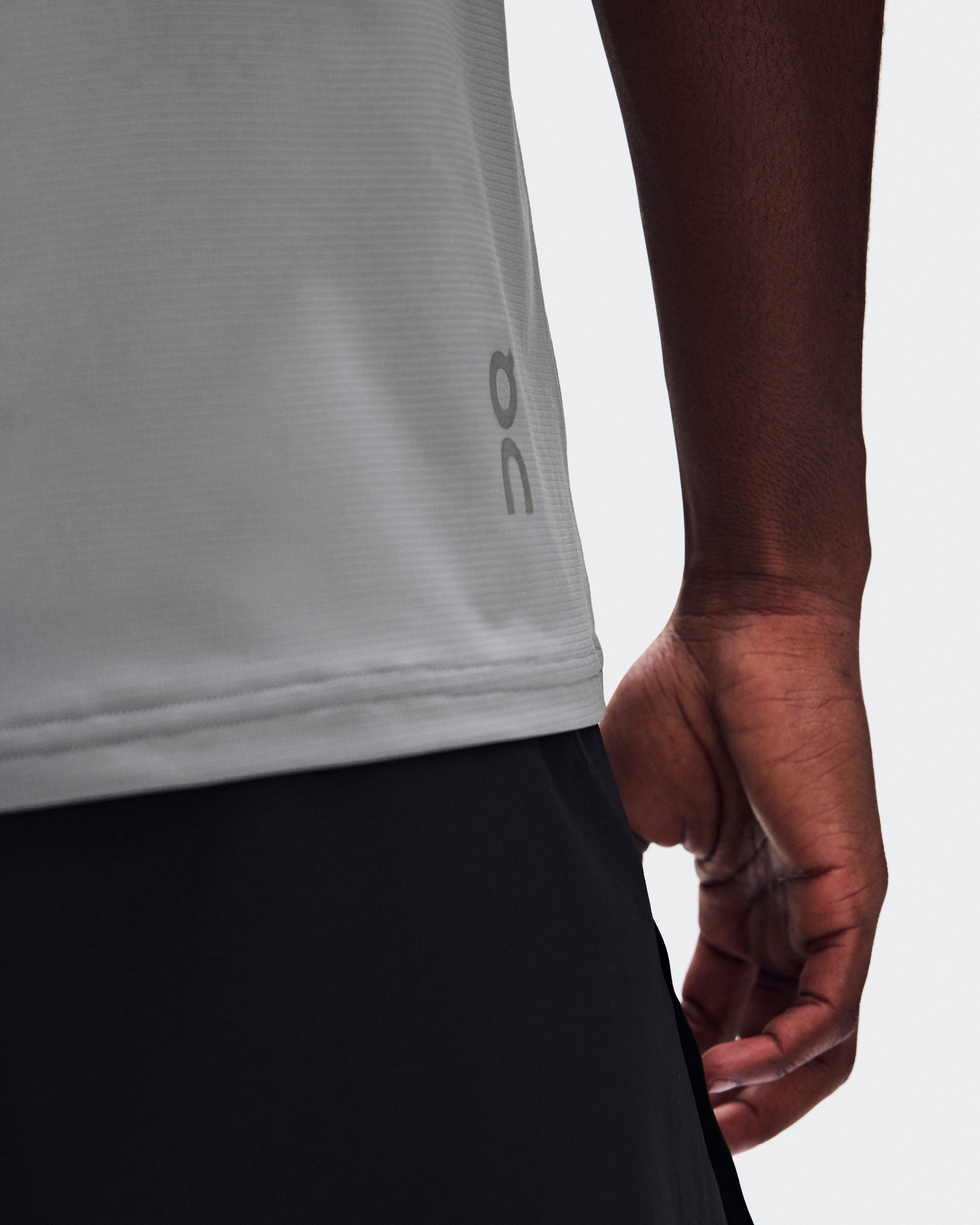 Core-T Polera Hombre Gris