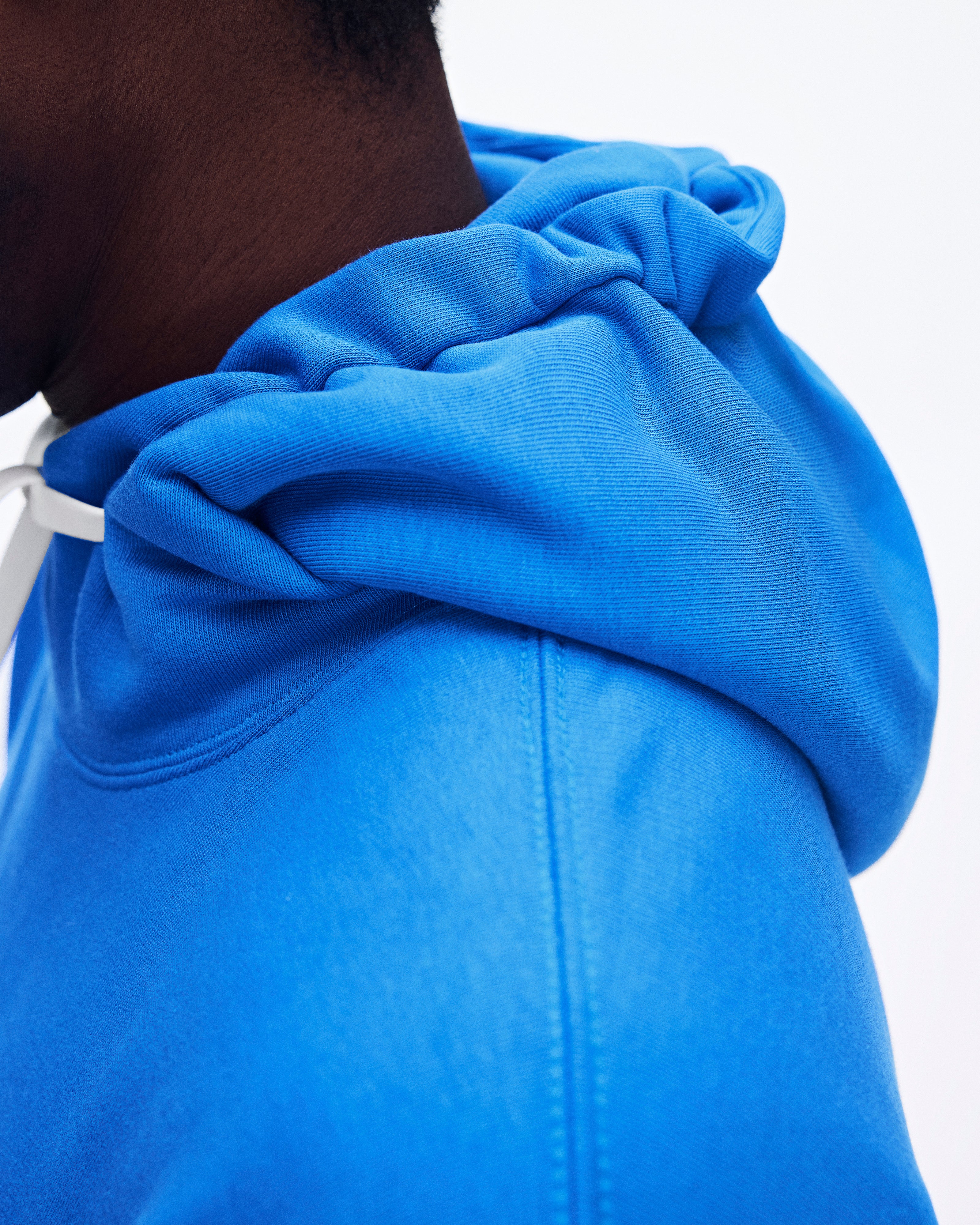 Club Hoodie Polerón Hombre Azul
