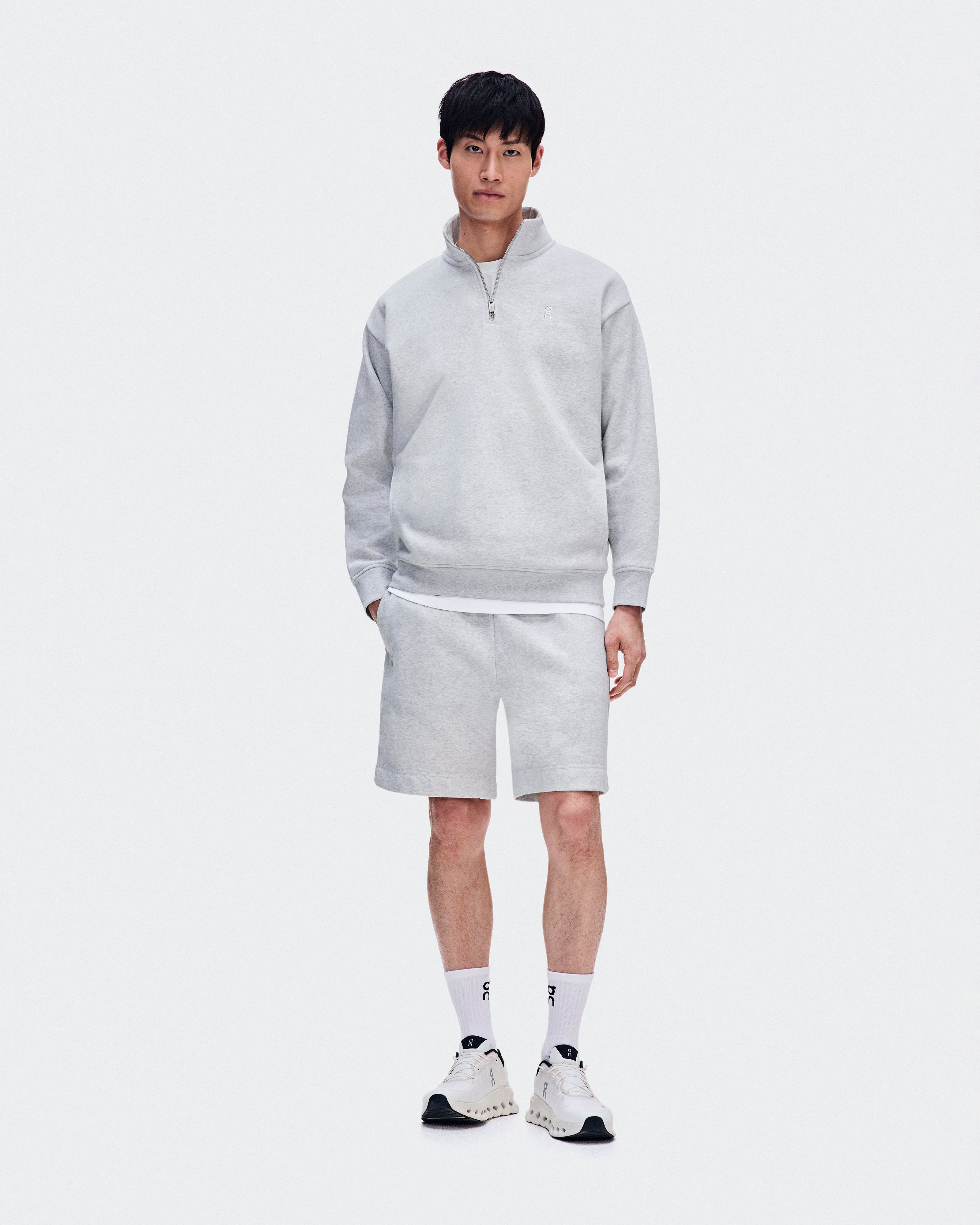 Club Collective 1/4 Zip Polerón Hombre Negro